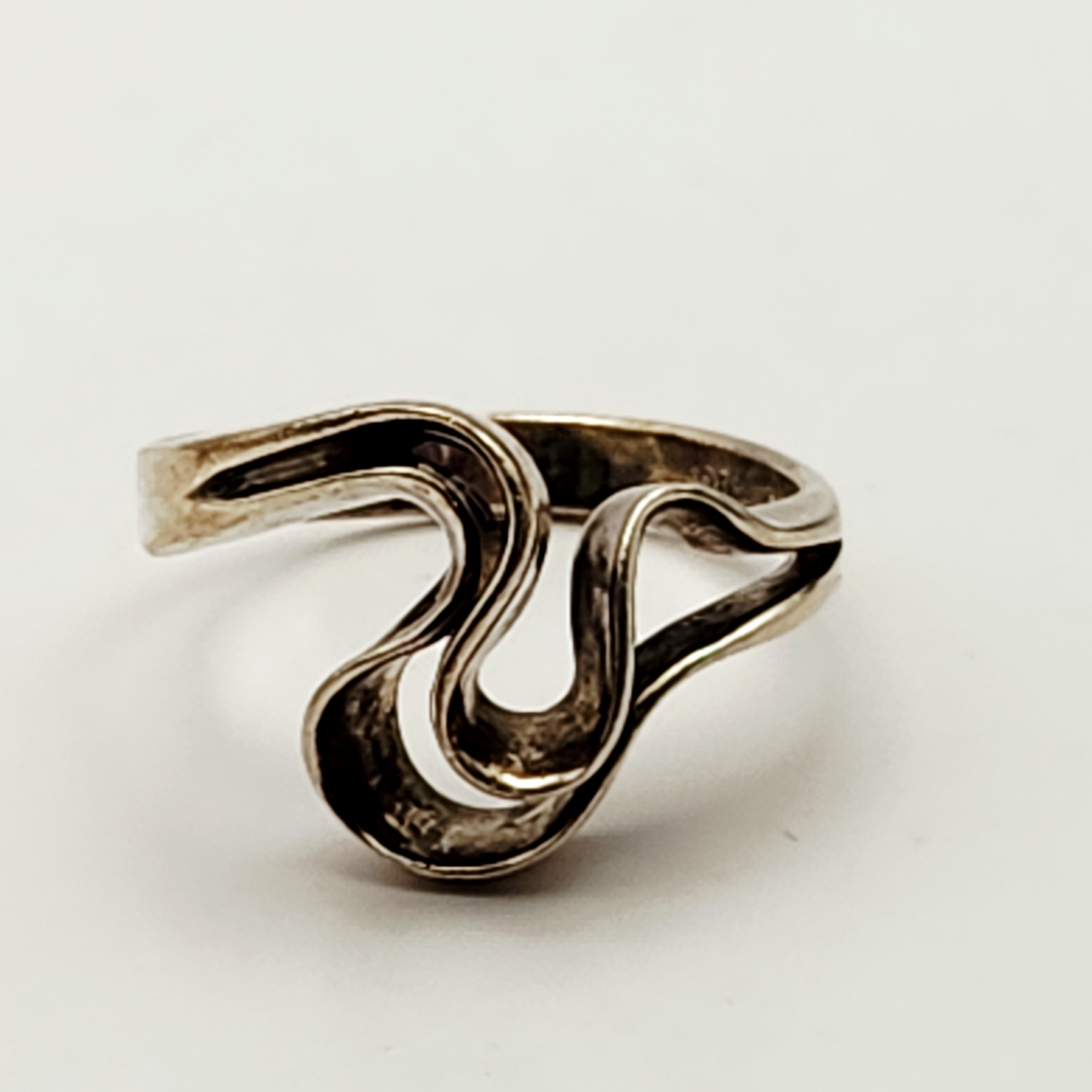 Sterling Modernist Rings 10.8 Grams