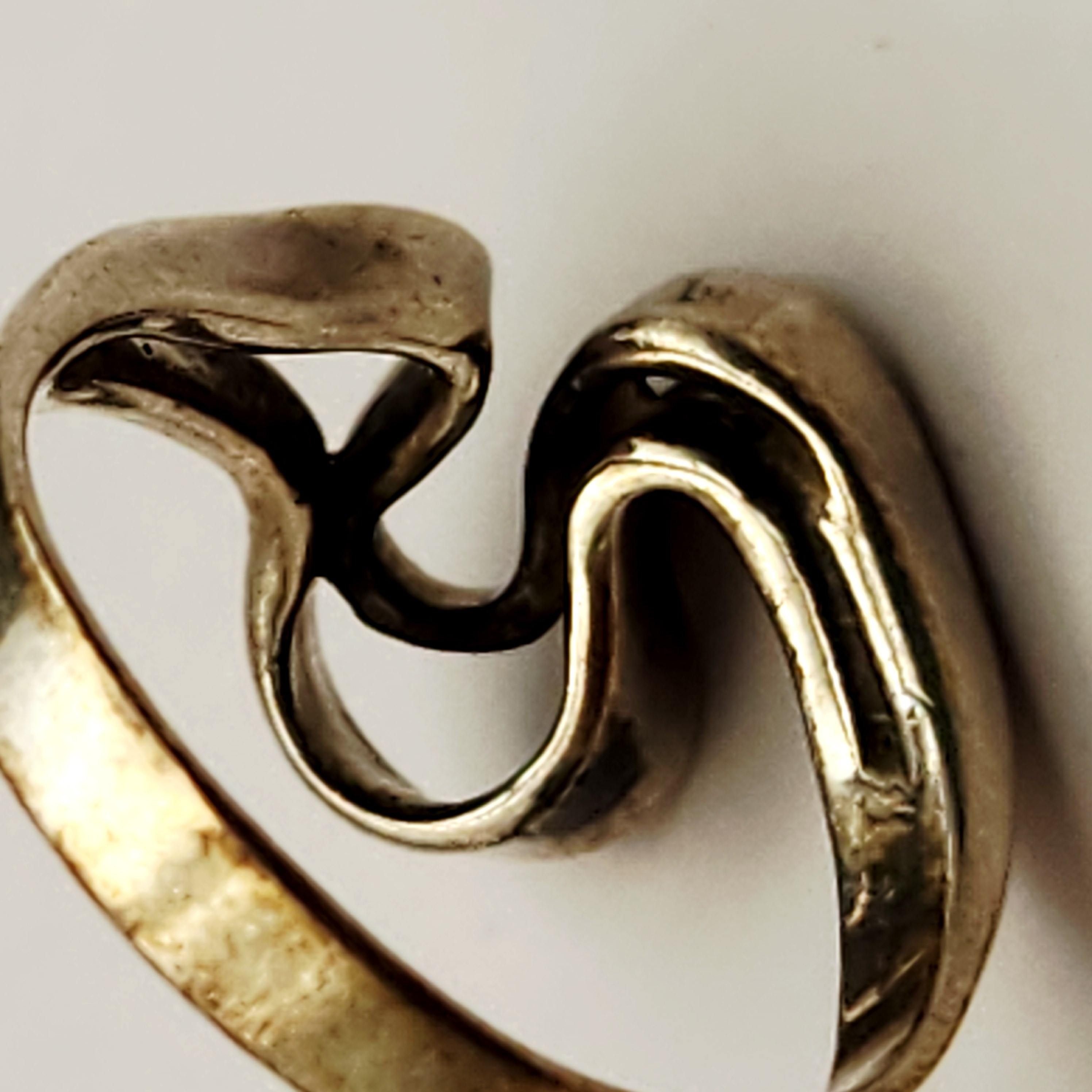 Sterling Modernist Rings 10.8 Grams