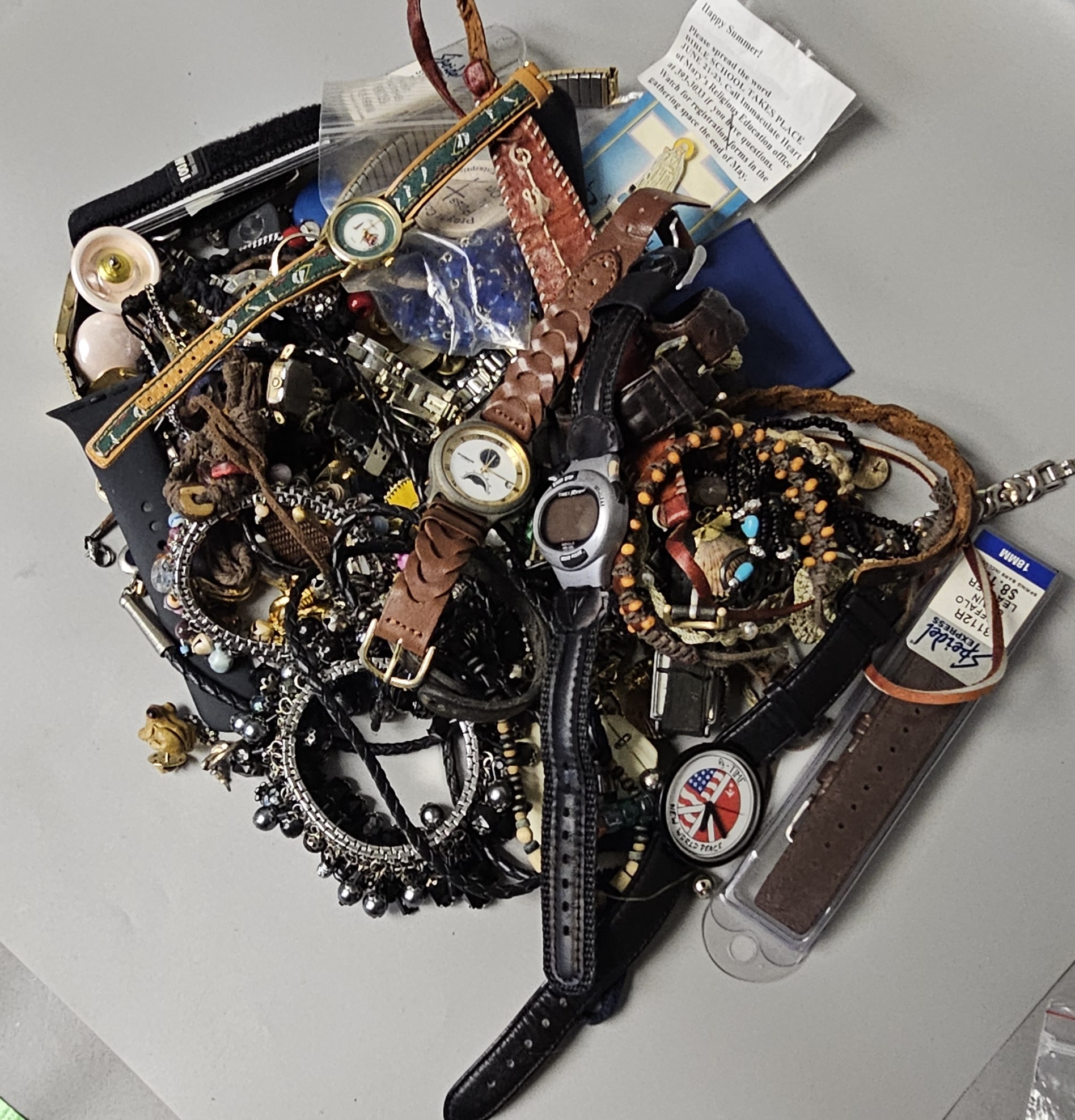 Assorted Wristwatches and Fashion Jewelry Lot
