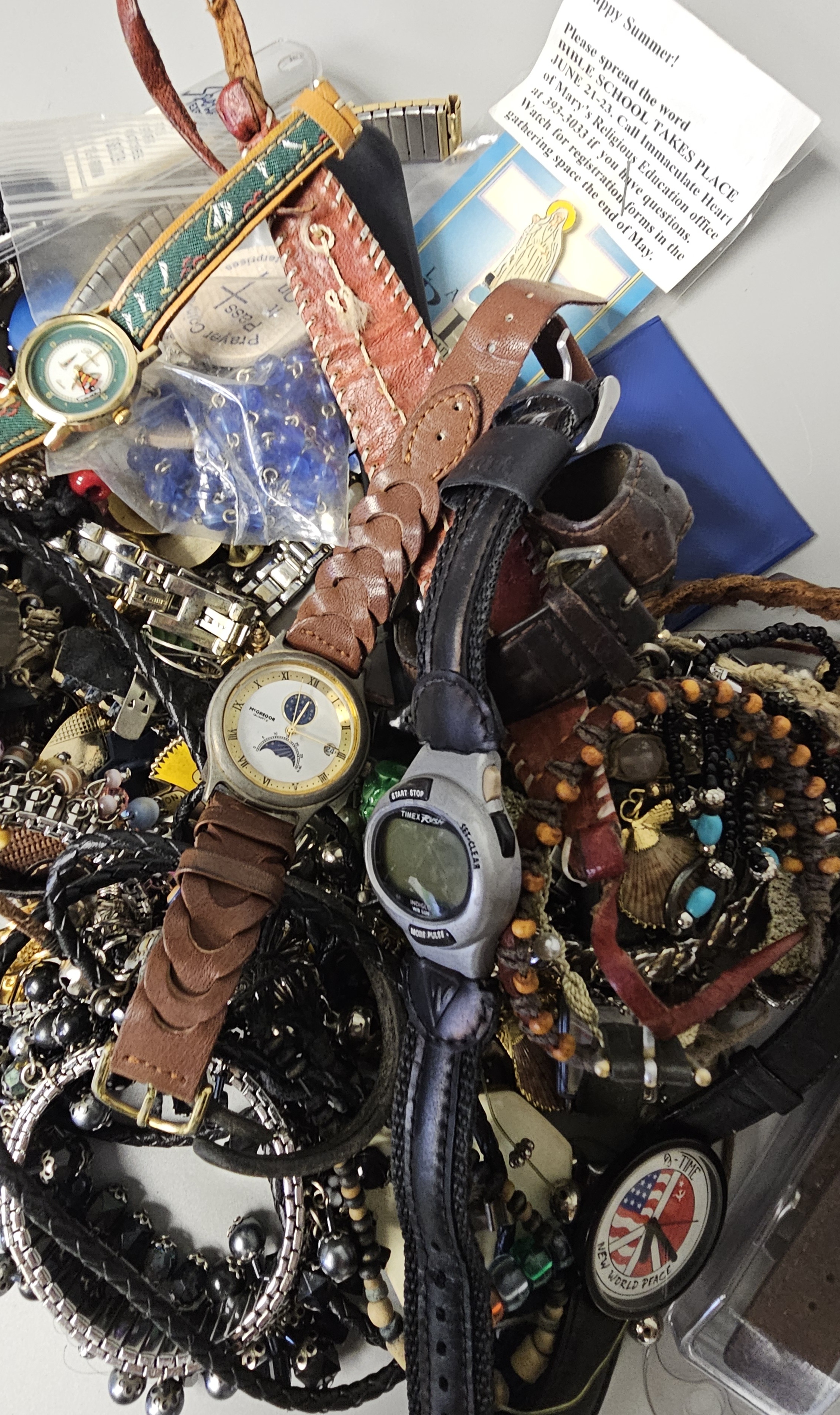 Assorted Wristwatches and Fashion Jewelry Lot