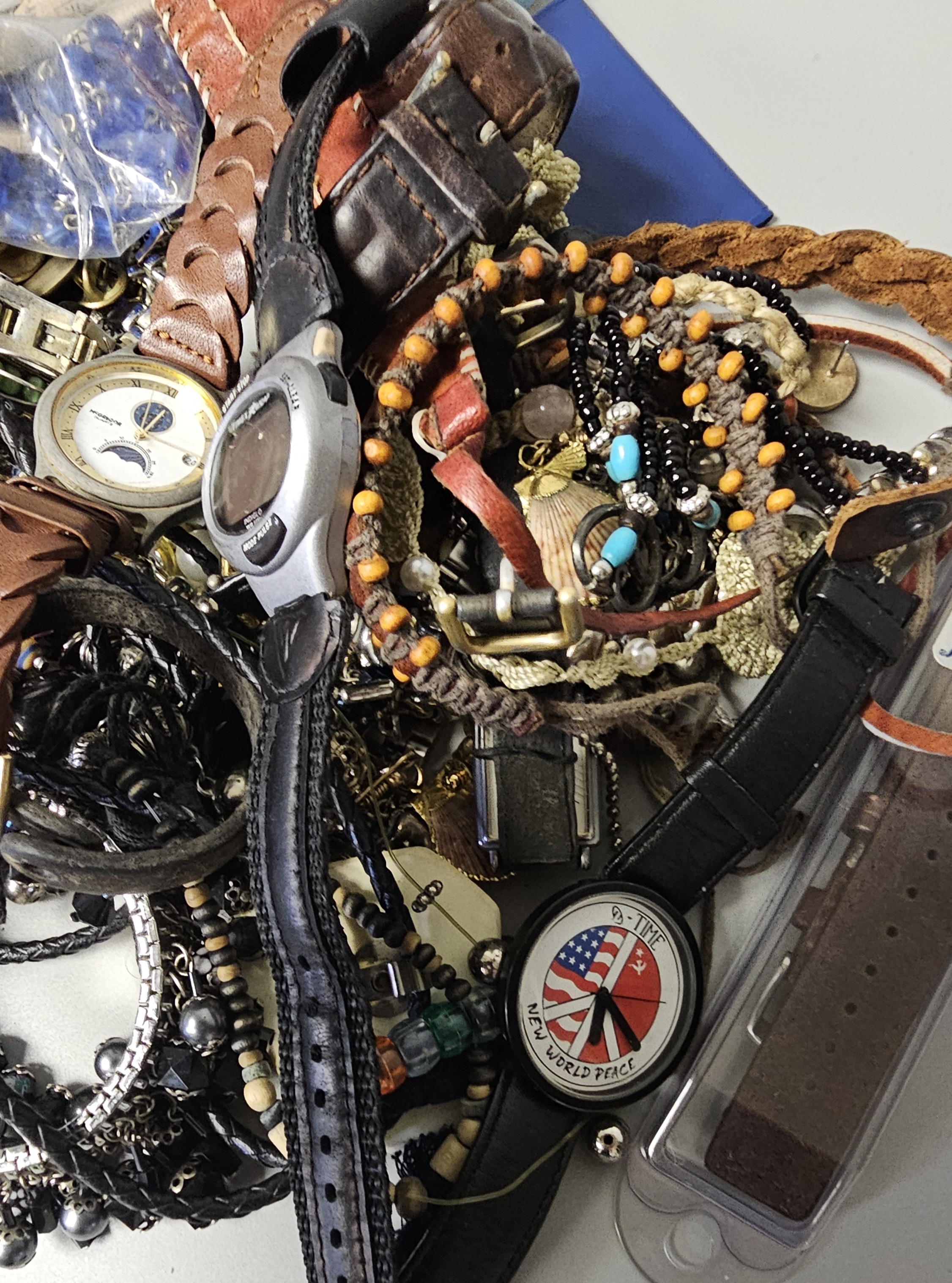 Assorted Wristwatches and Fashion Jewelry Lot