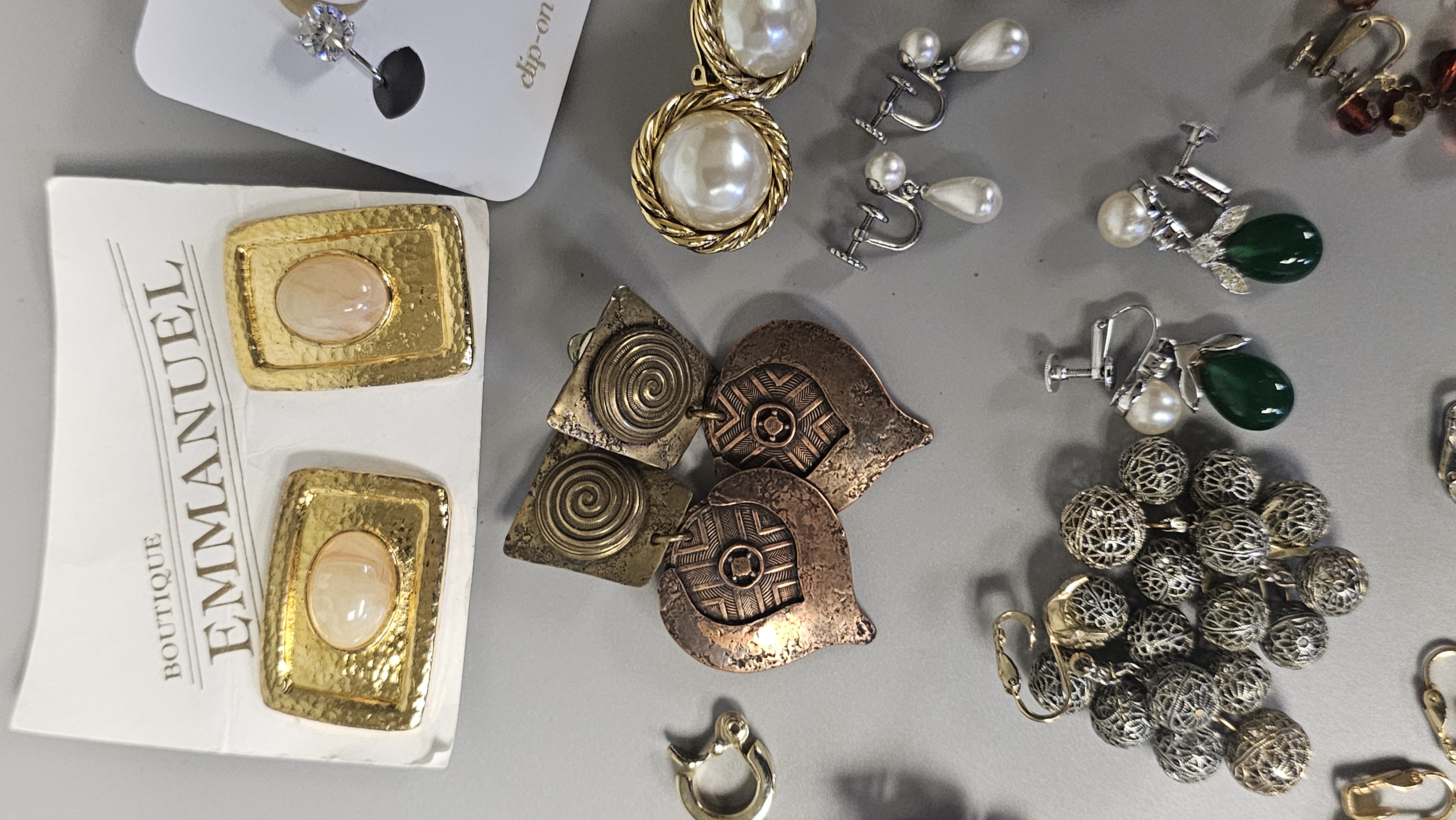 Vintage Costume Earring Collection