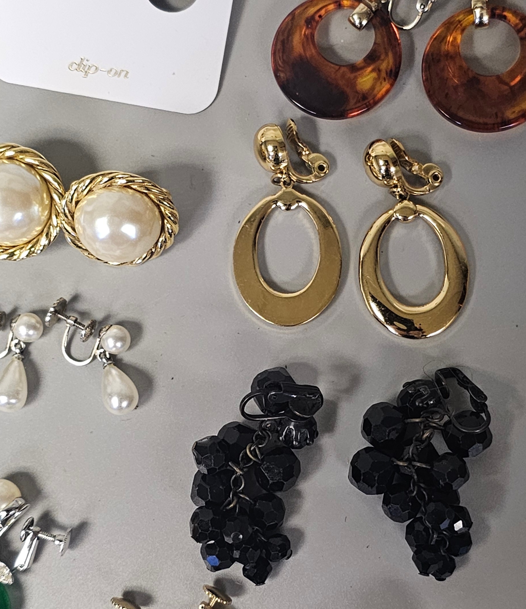 Vintage Costume Earring Collection