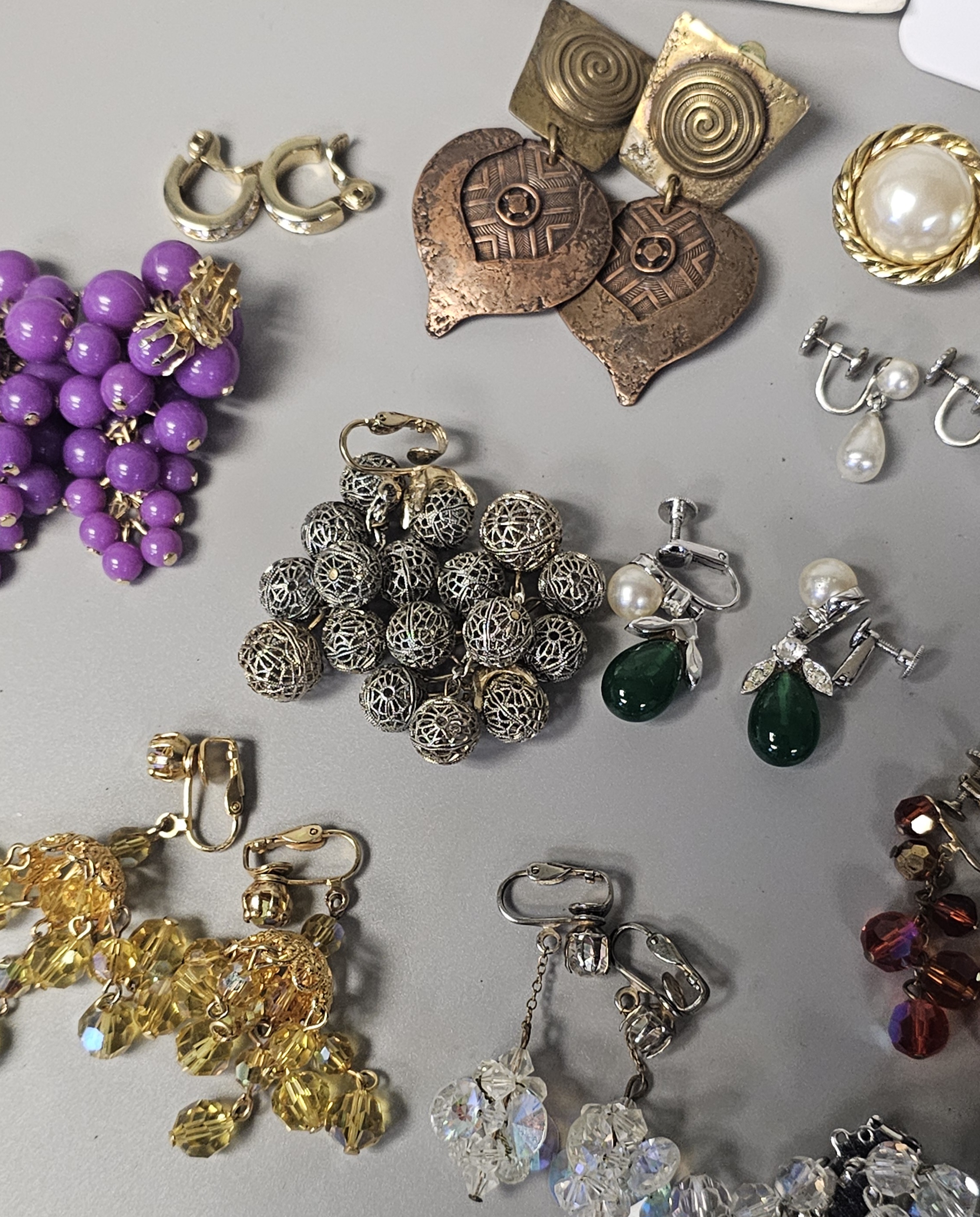 Vintage Costume Earring Collection