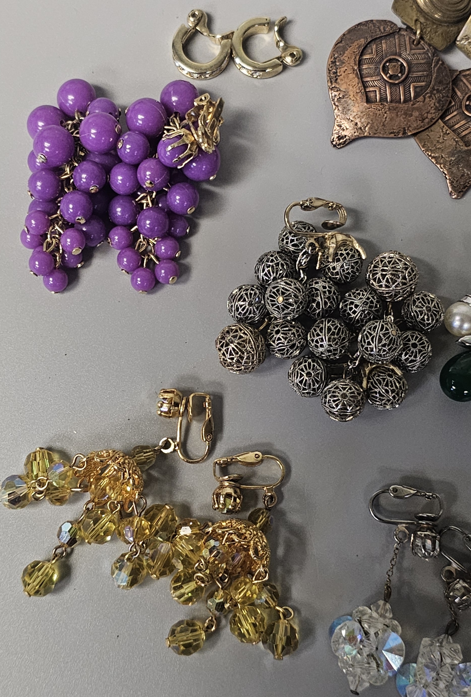 Vintage Costume Earring Collection