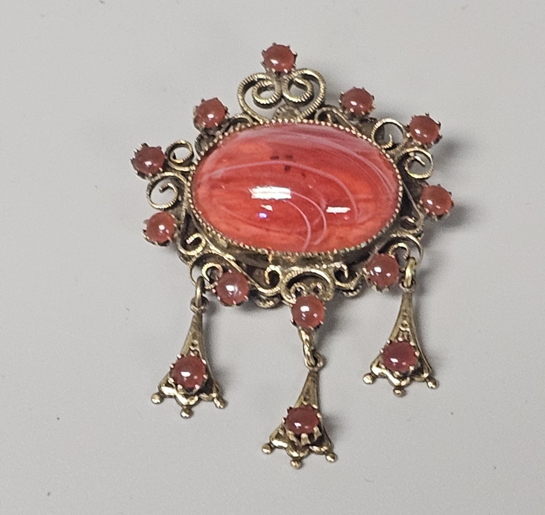 Original by Robert Glass Dangle Brooch