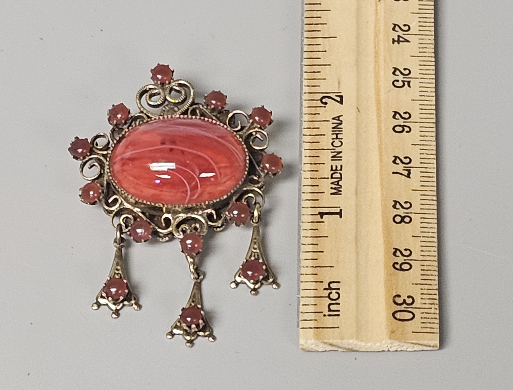 Original by Robert Glass Dangle Brooch