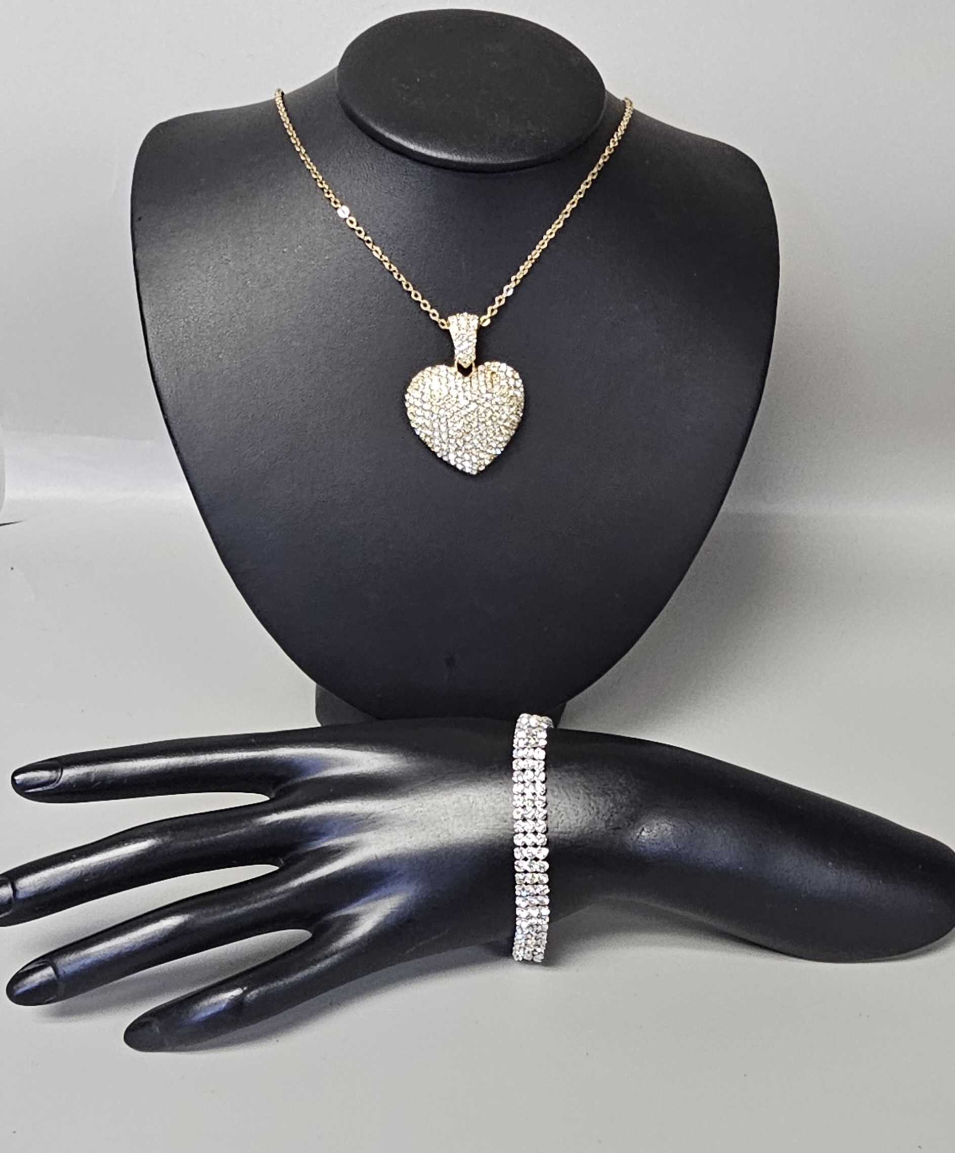 Two Swarovski Crystal Jewelry Pieces