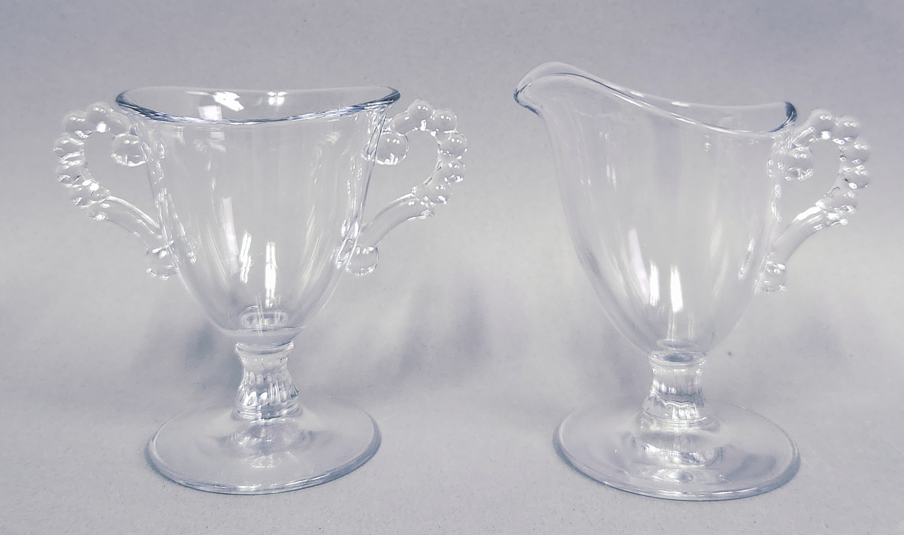 Imperial Glass Candlewick Serving Pieces