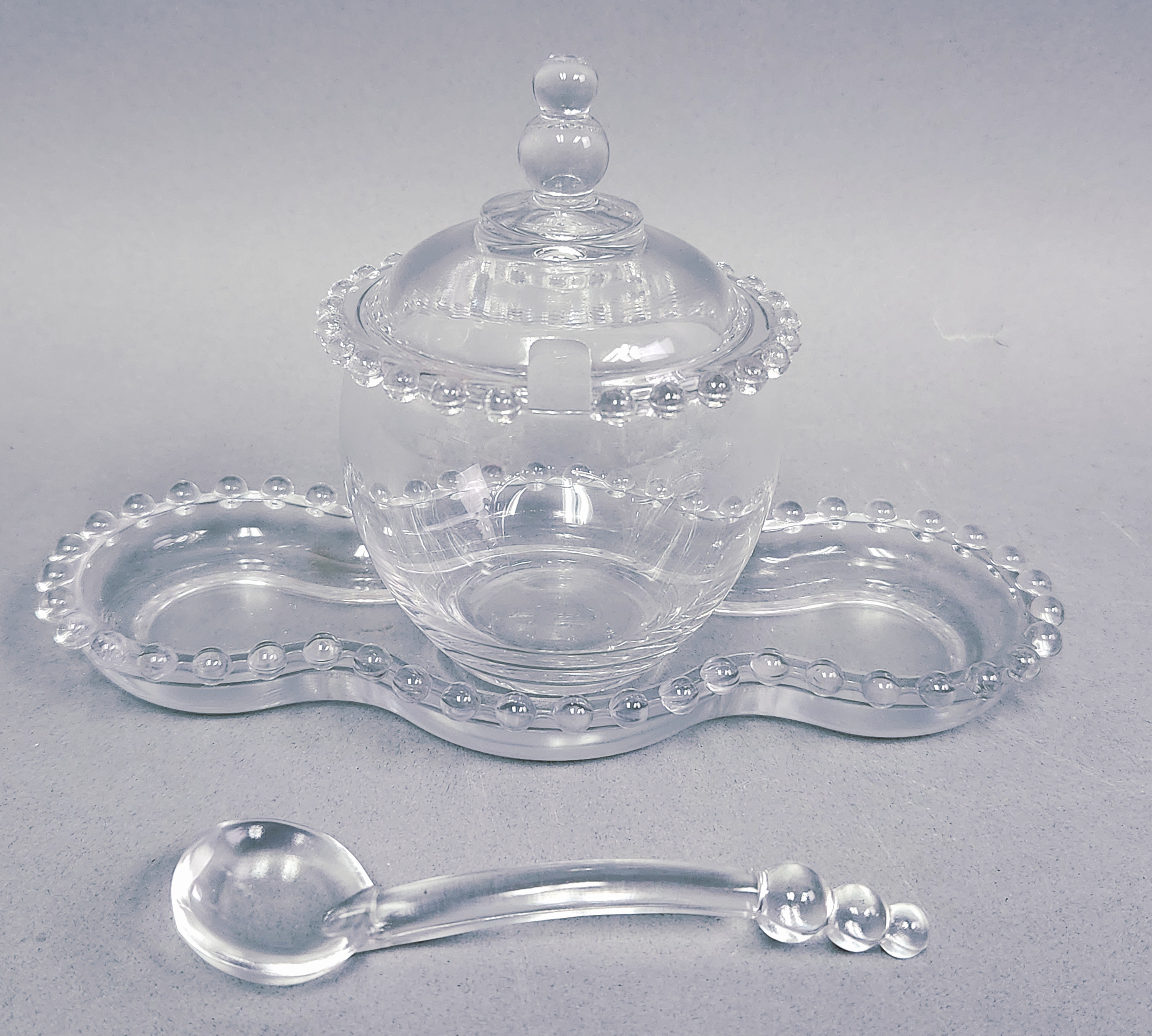 Imperial Glass Candlewick Serving Pieces
