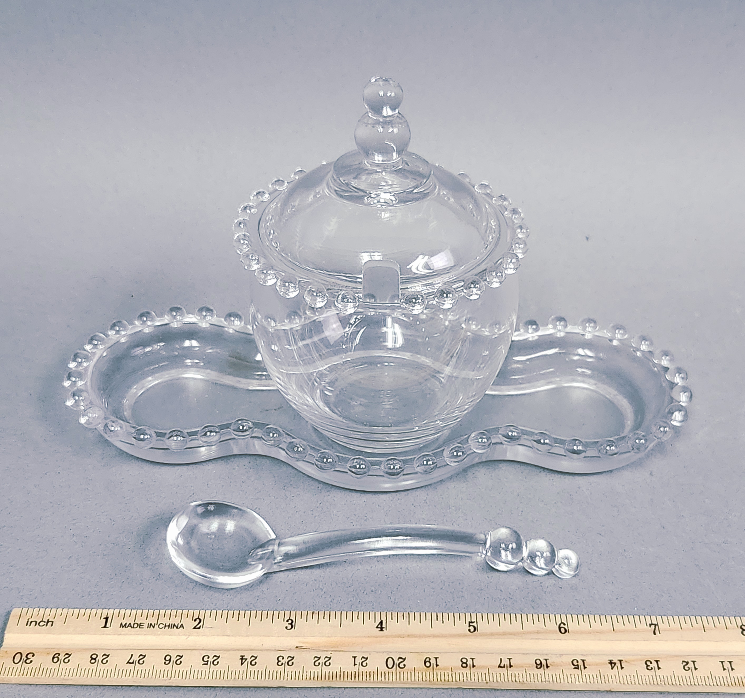 Imperial Glass Candlewick Serving Pieces