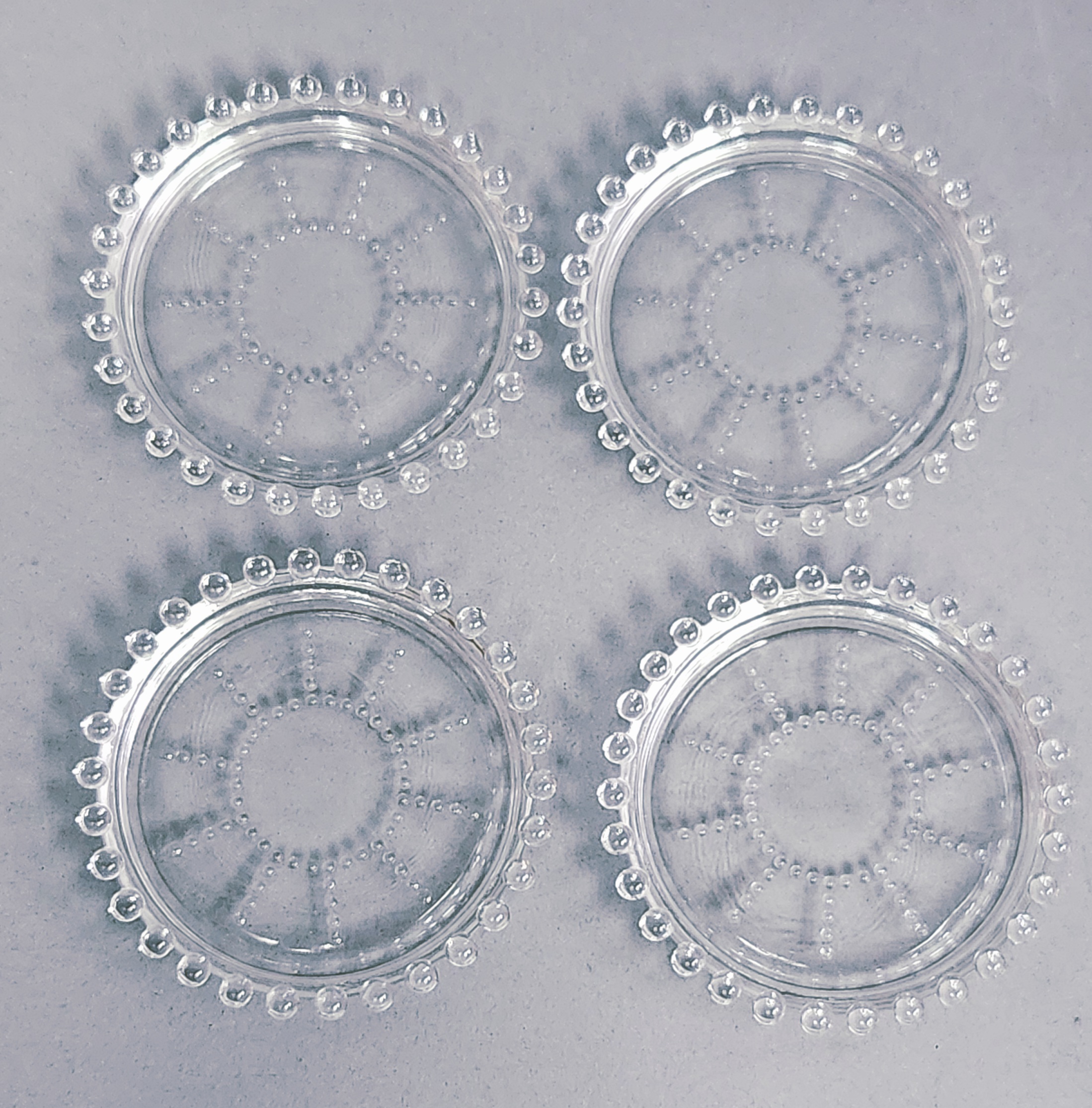 Imperial Glass Candlewick Serving Pieces