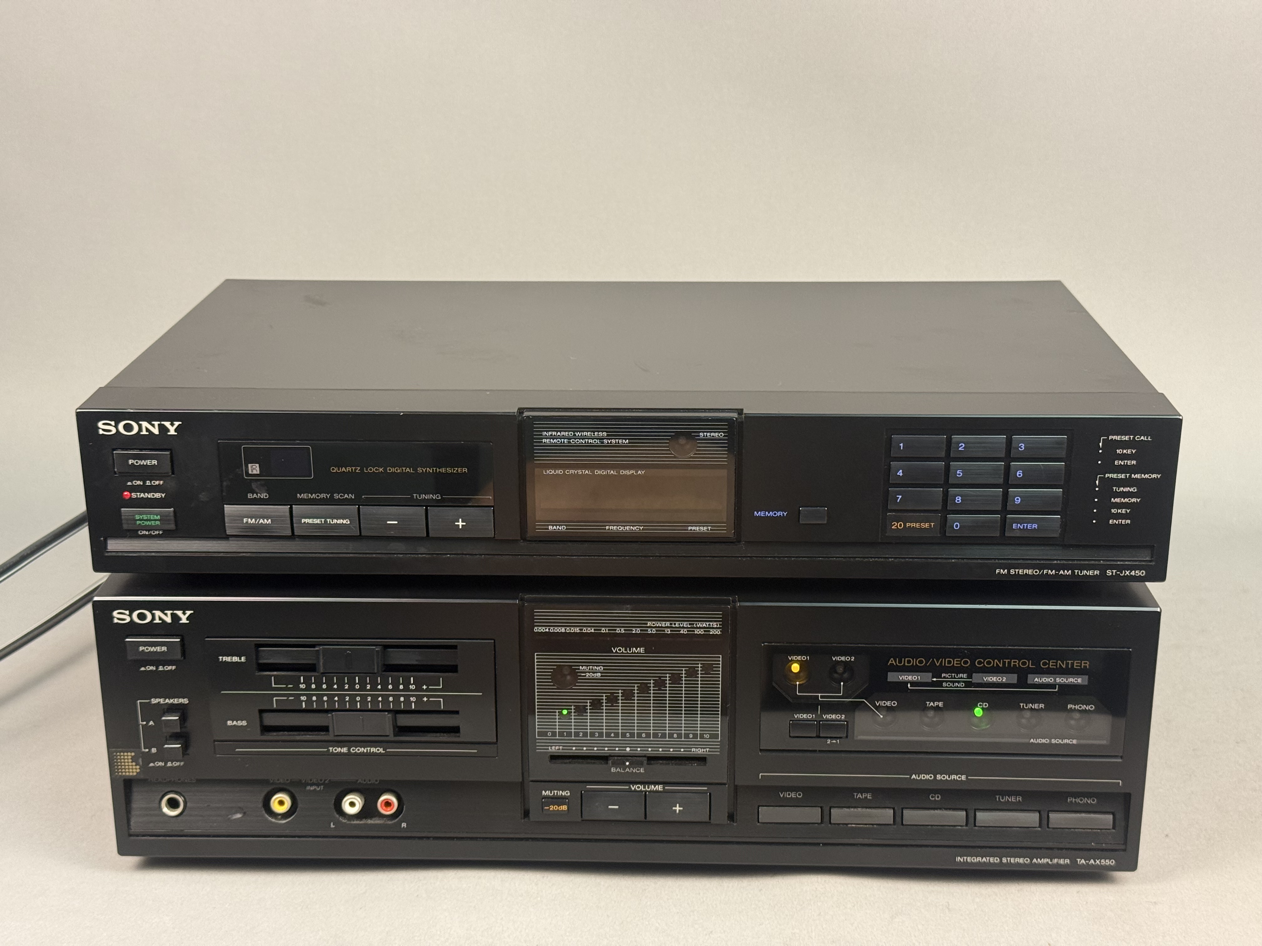 Sony TA-AX550 Integrated Amplifier & Tuner
