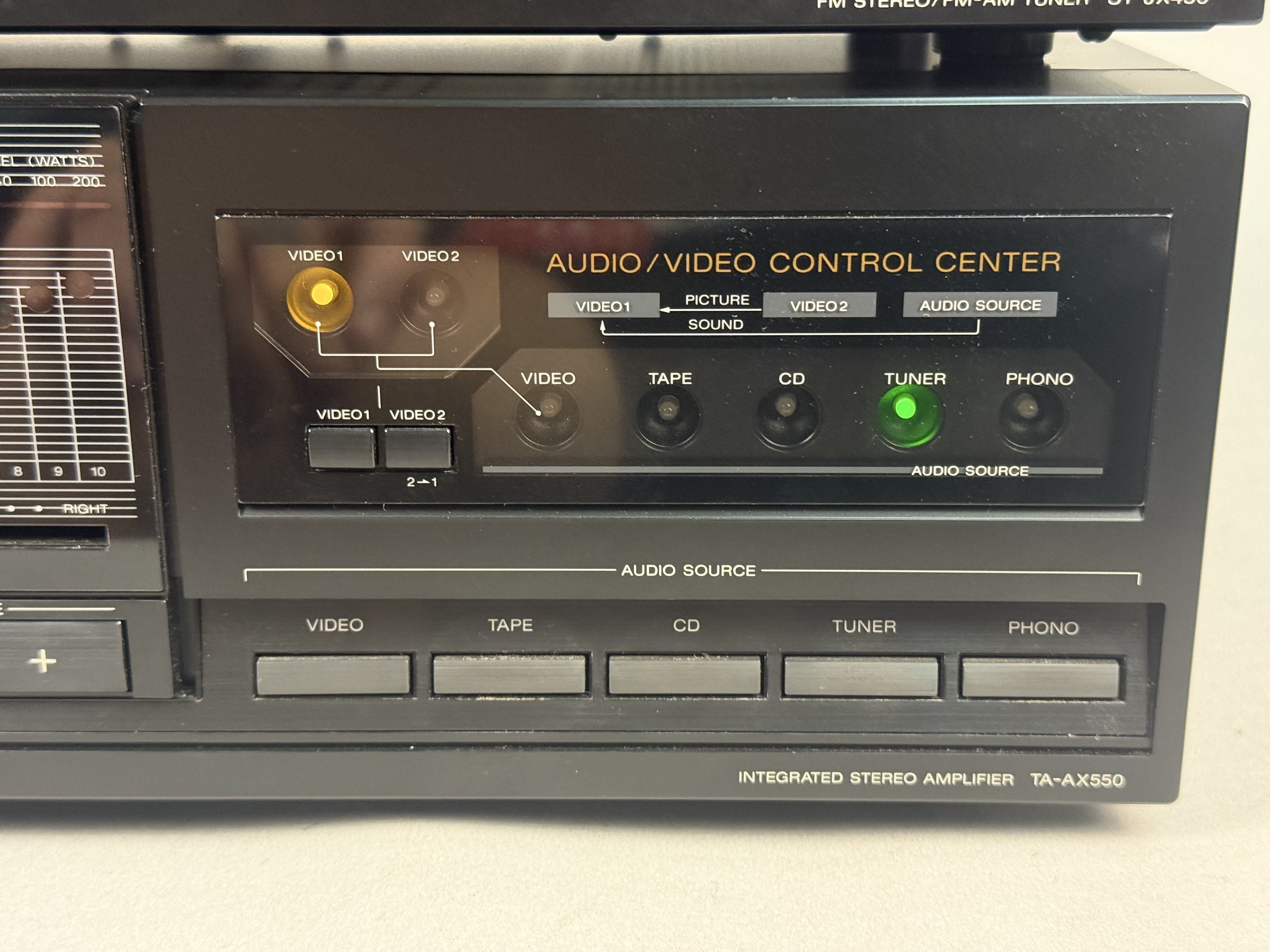 Sony TA-AX550 Integrated Amplifier & Tuner