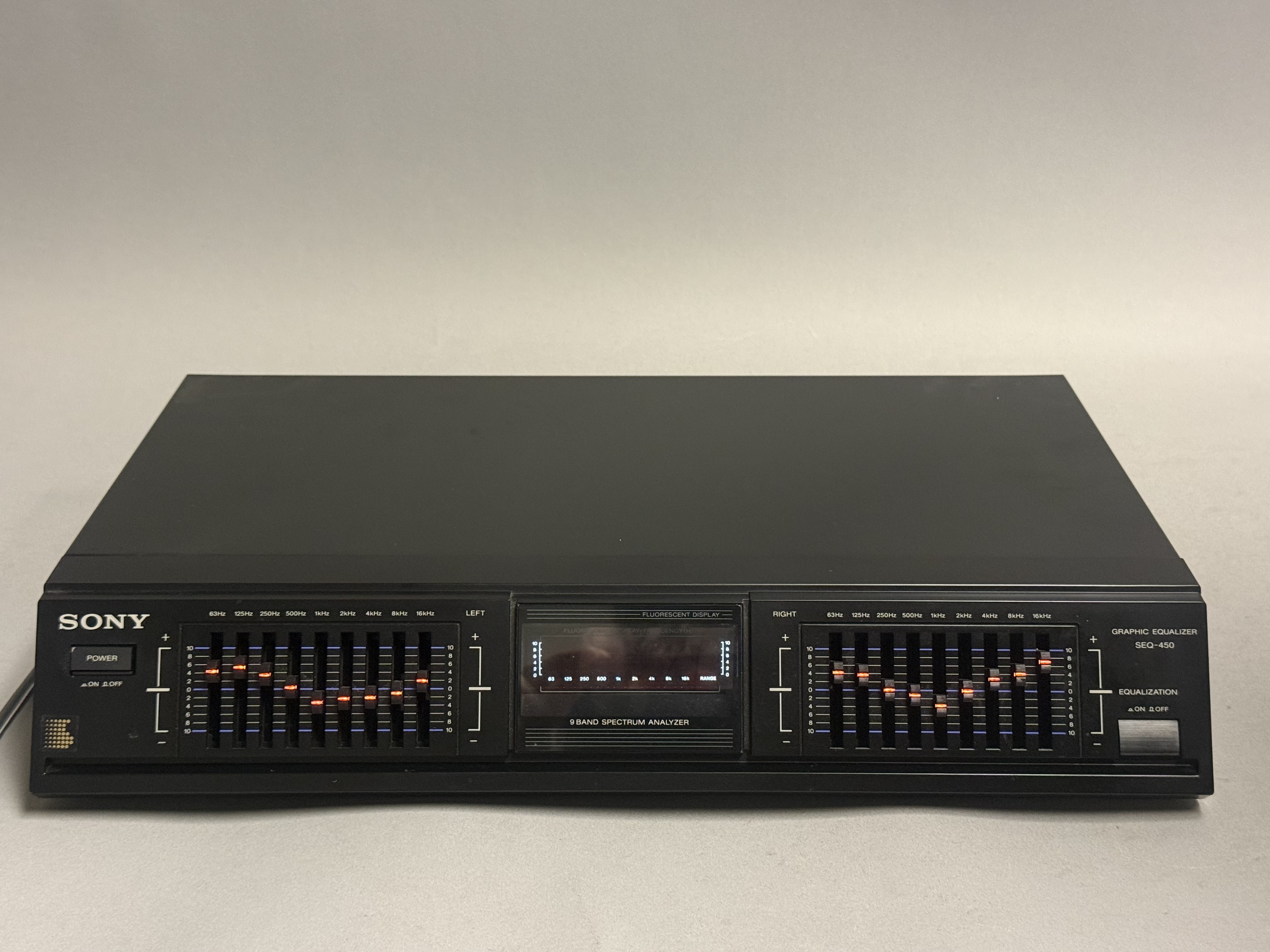 Sony Black Graphic Equalizer SEQ-450