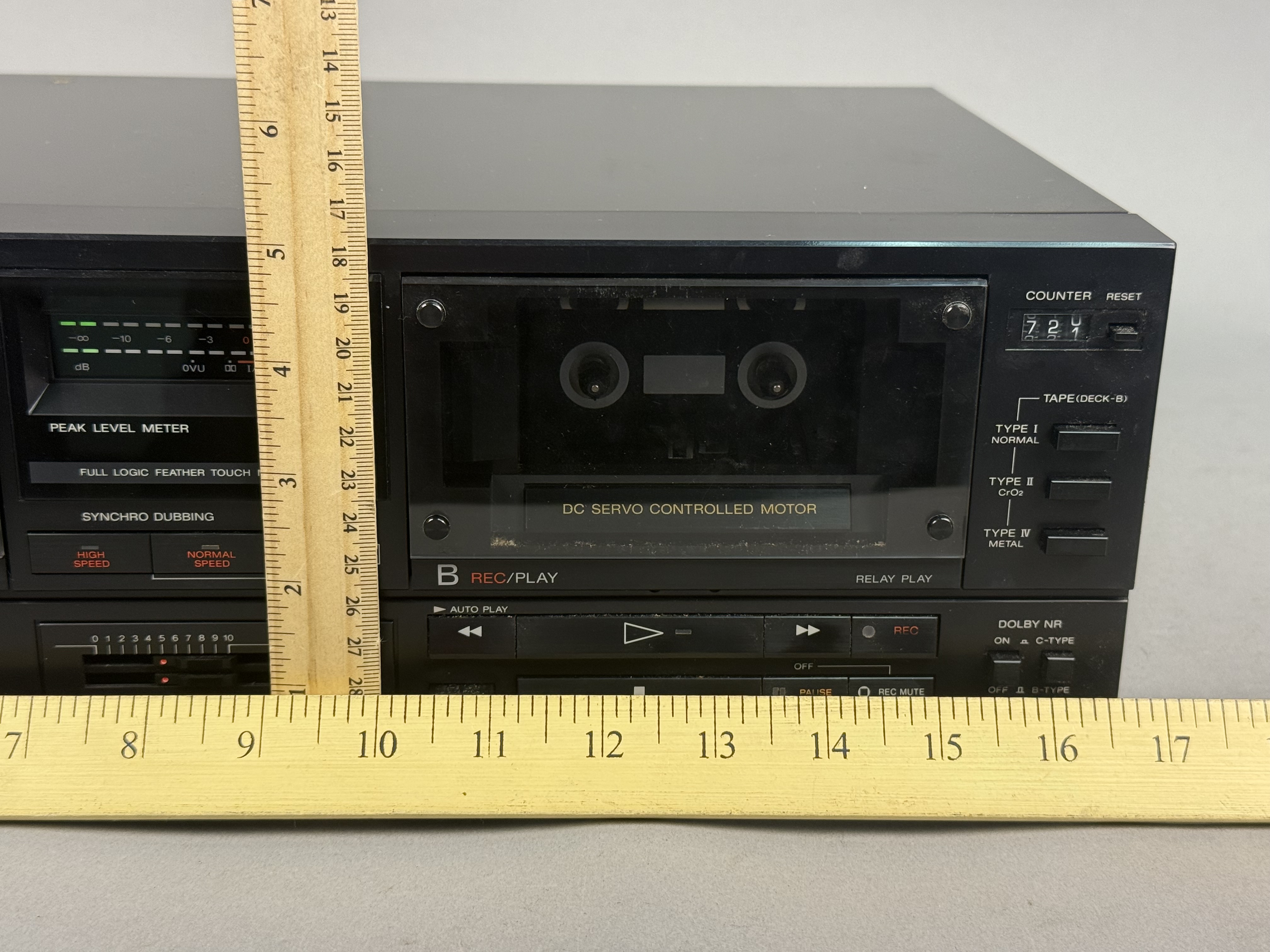 Sony TC-W551 Stereo Double Cassette Deck