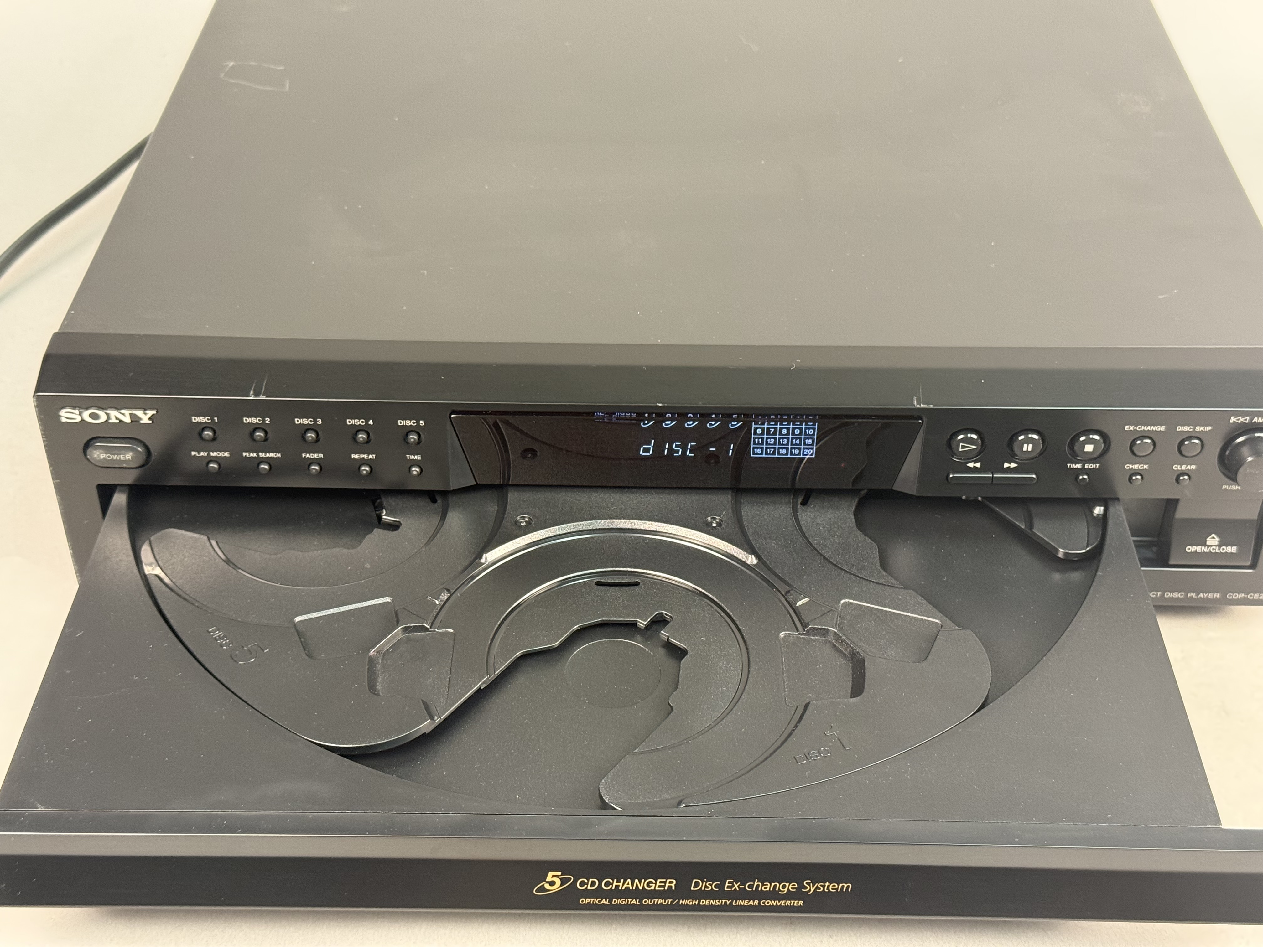 Sony CDP-CE275 5-Disc CD Changer