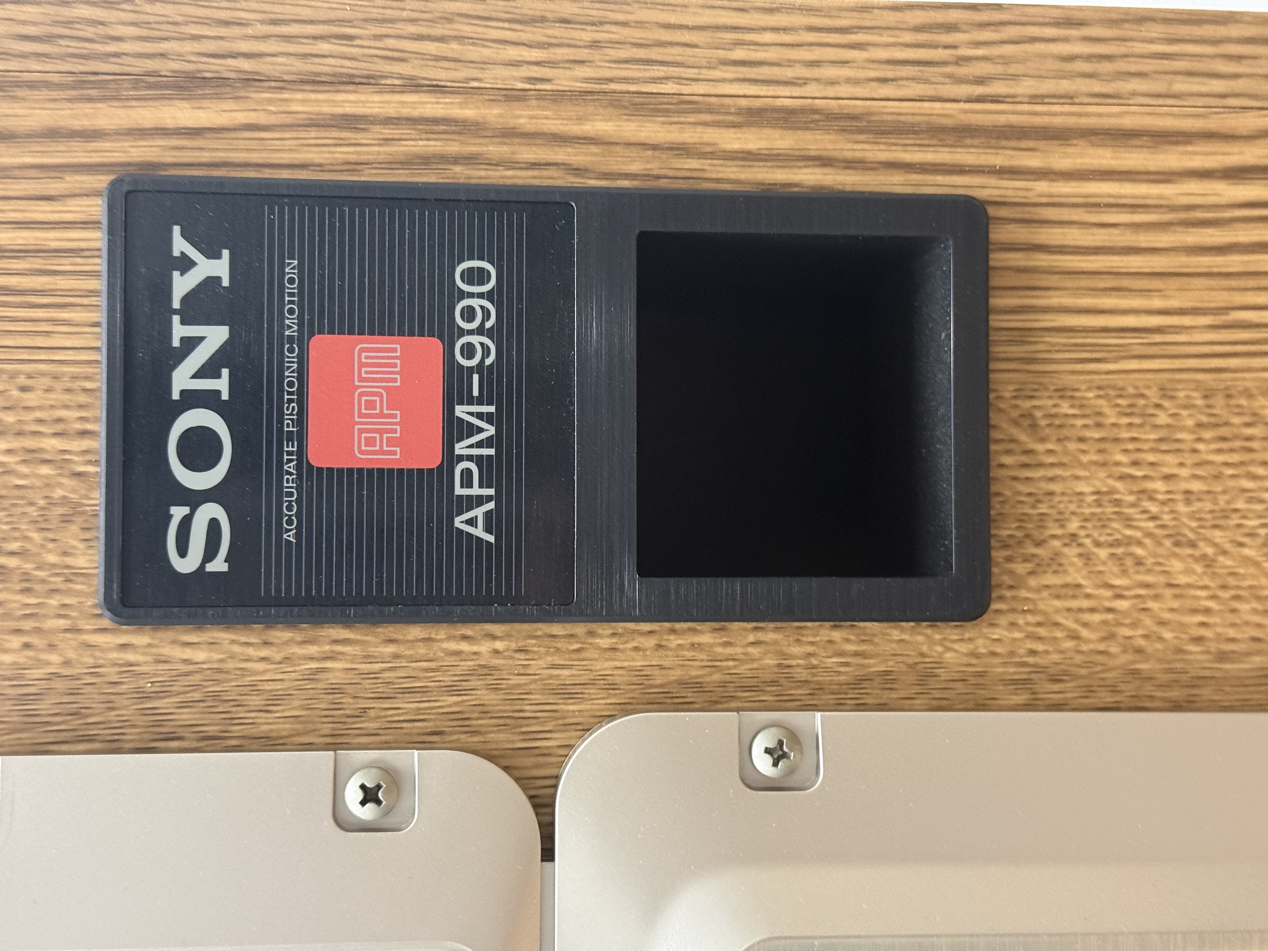 Sony APM-990 Wood Grain Floor Speakers