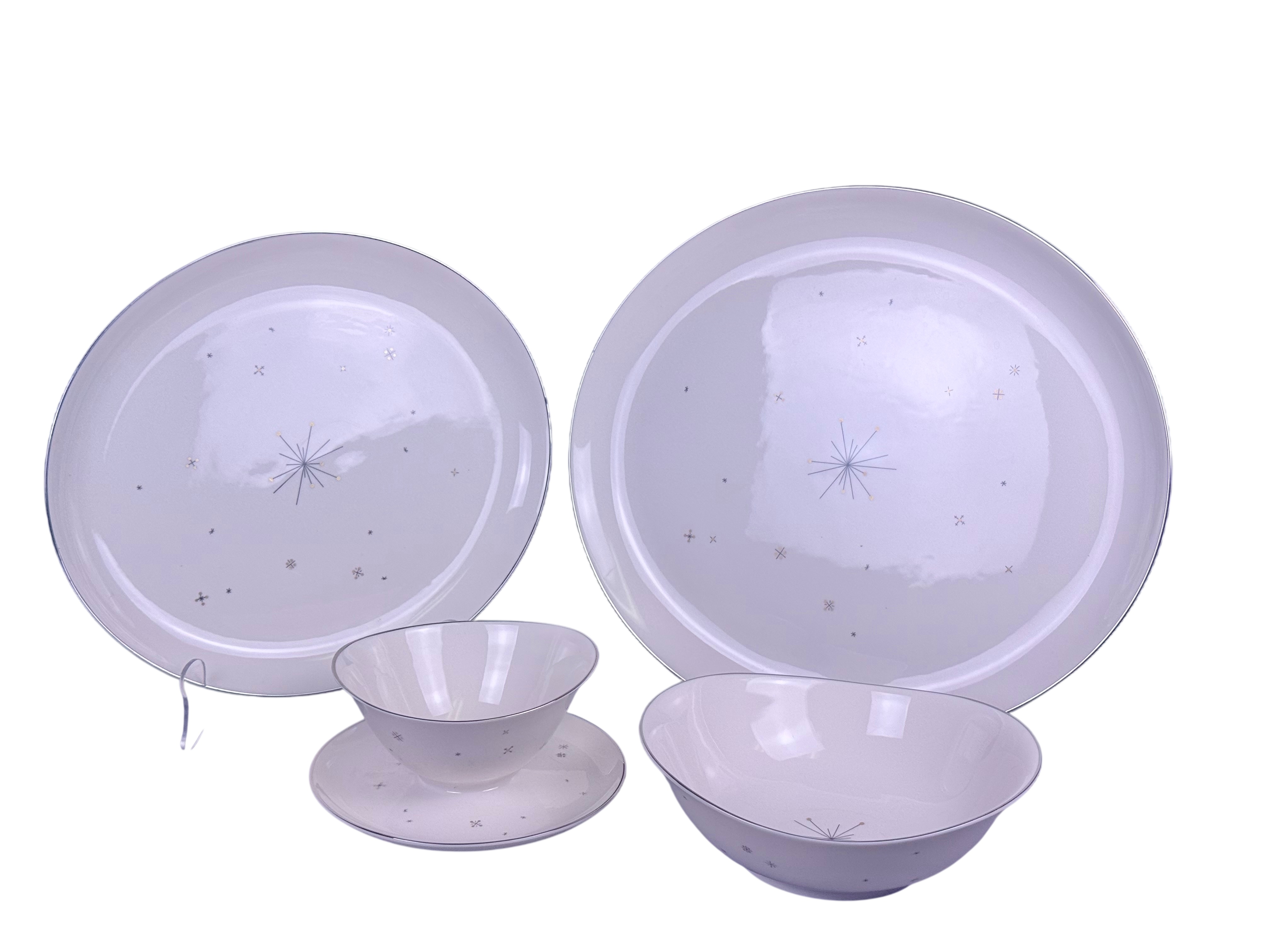 Syracuse Evening Star Porcelain Serving Set