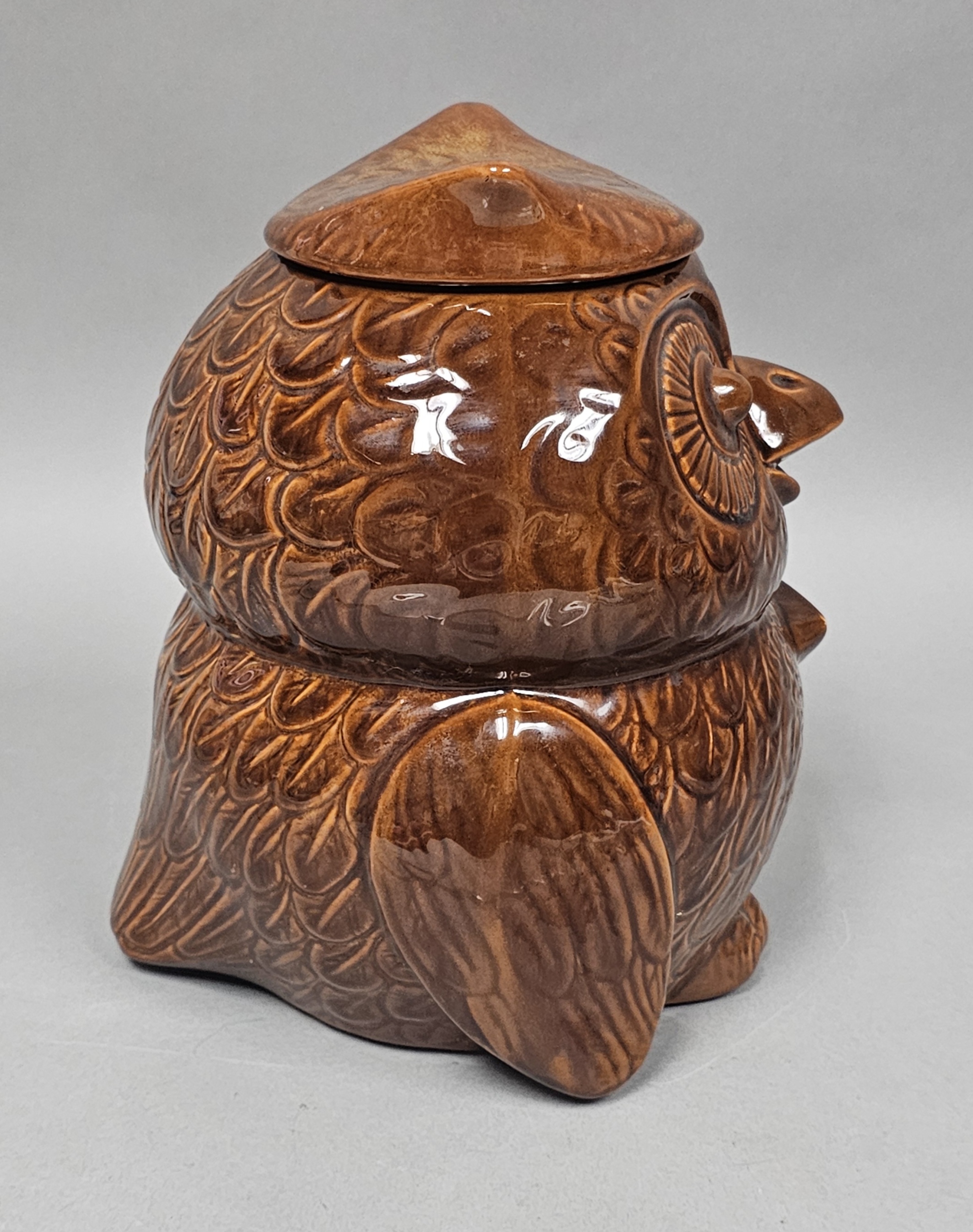 McCoy Ceramic Brown Owl Cookie Jar