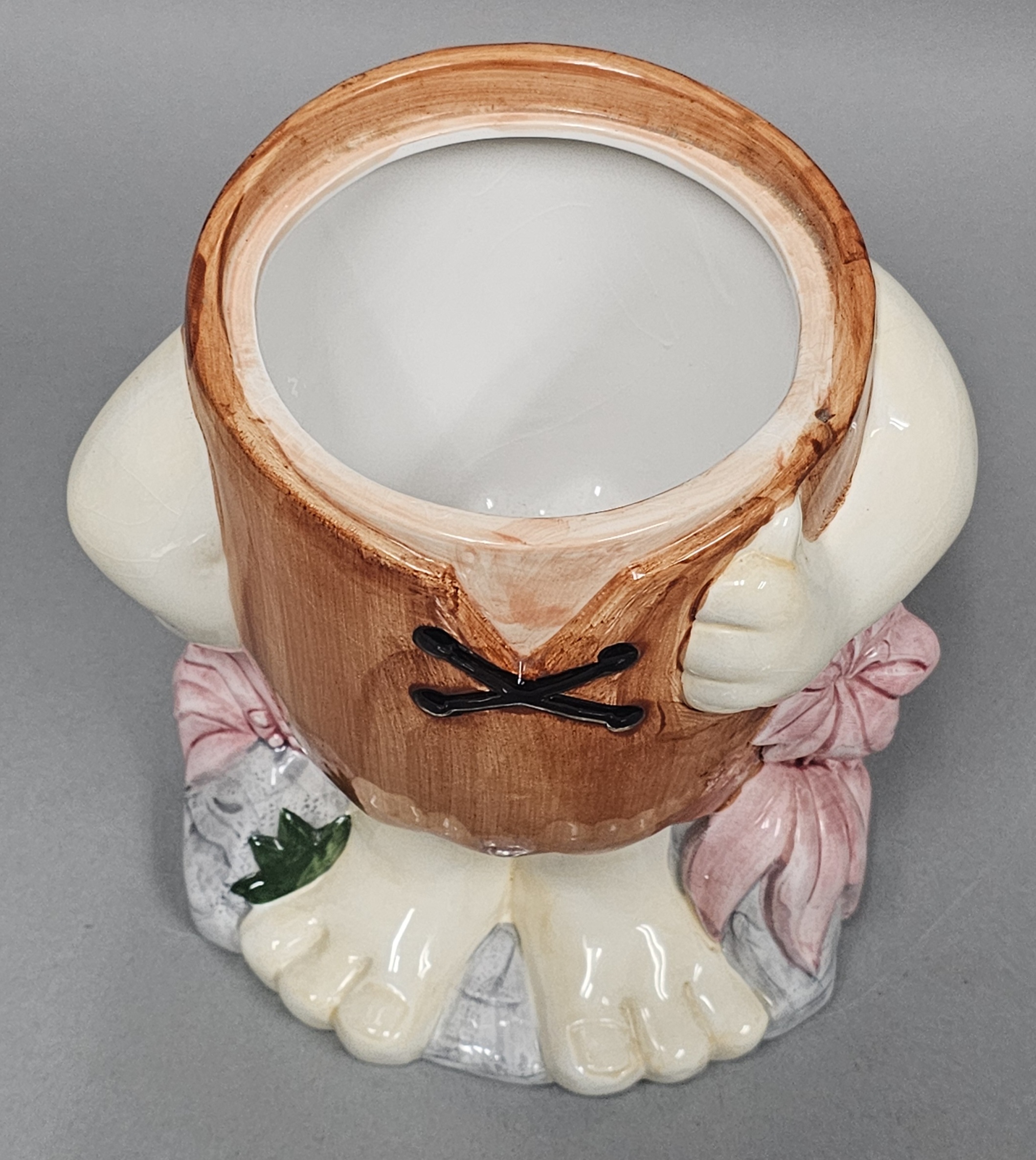 Ceramic Barney Rubble Cookie Jar