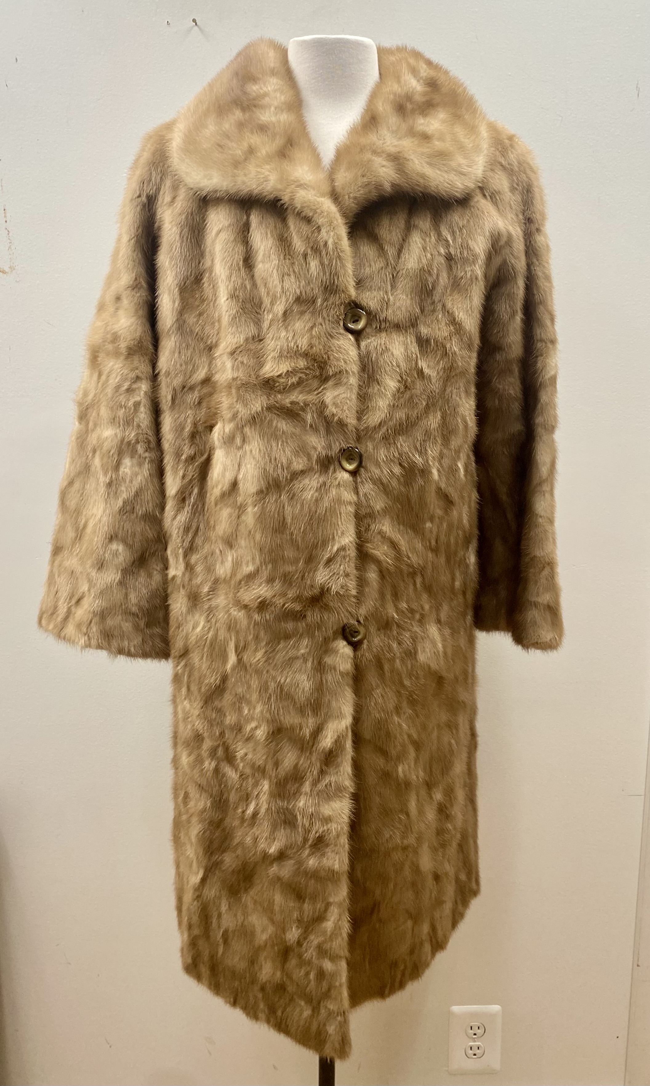Nigbor Furs Autumn Haze Pieced Mink Coat