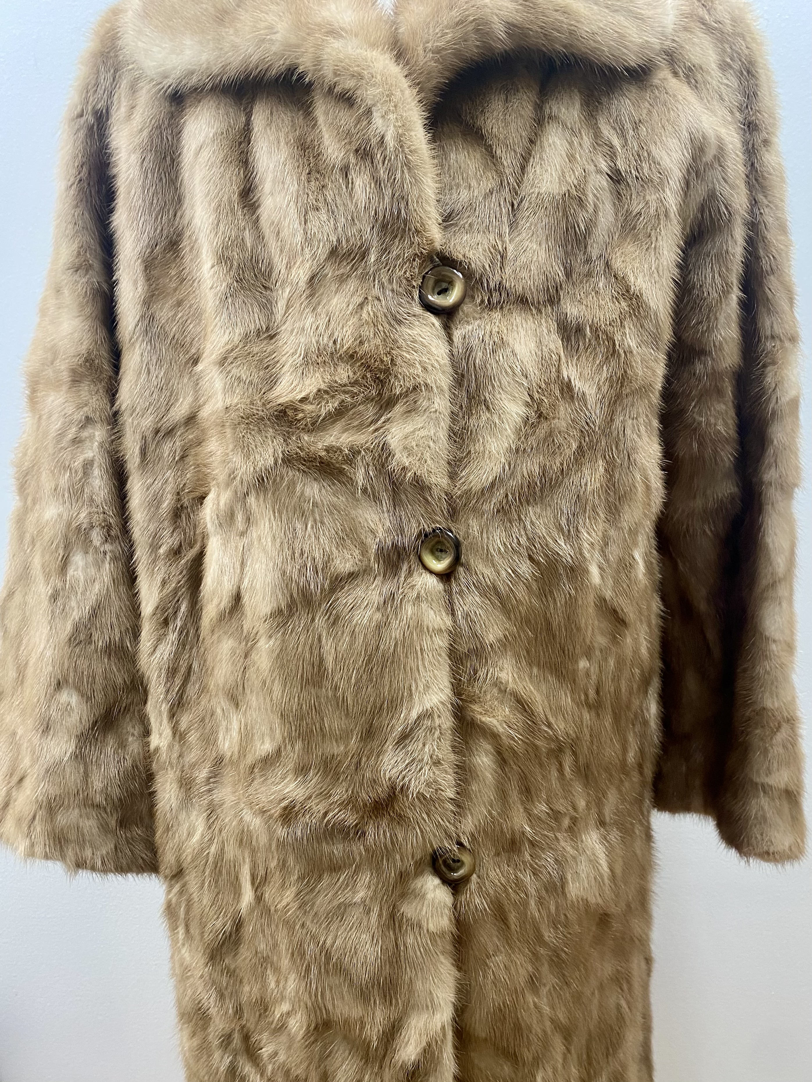 Nigbor Furs Autumn Haze Pieced Mink Coat