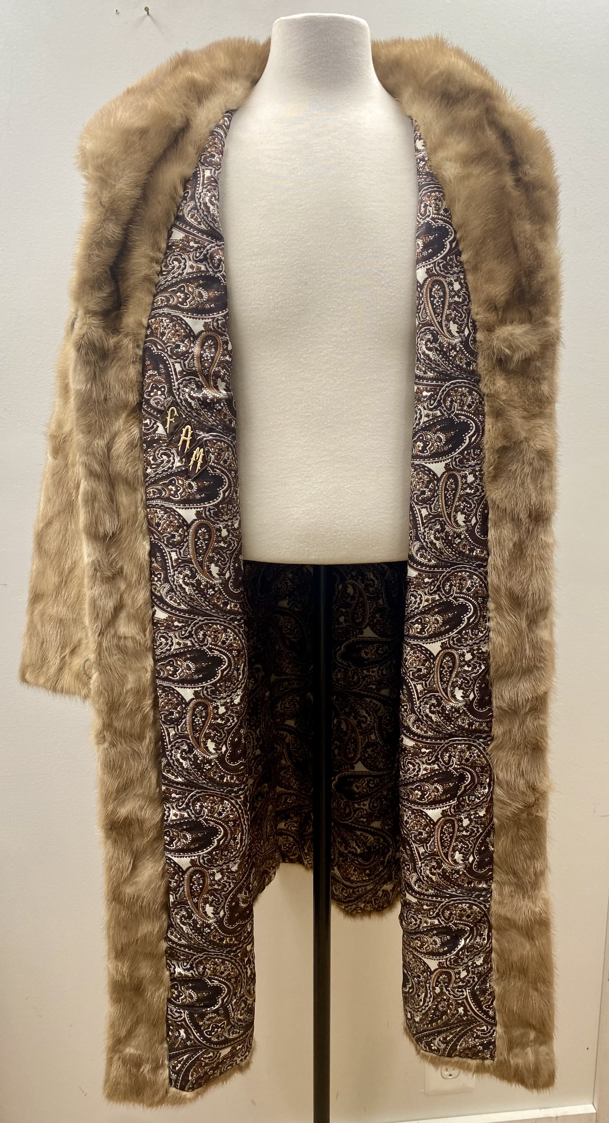 Nigbor Furs Autumn Haze Pieced Mink Coat