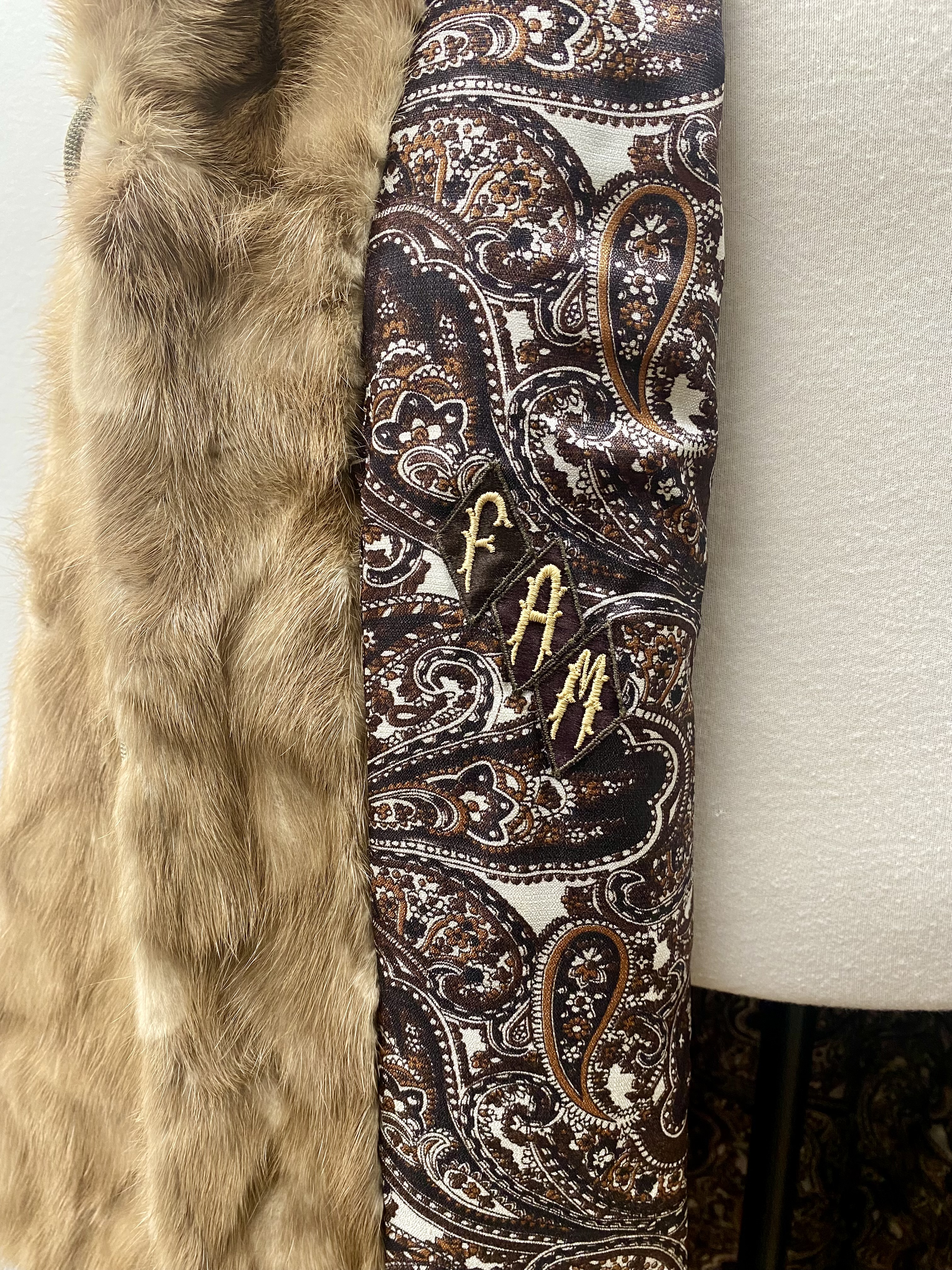 Nigbor Furs Autumn Haze Pieced Mink Coat