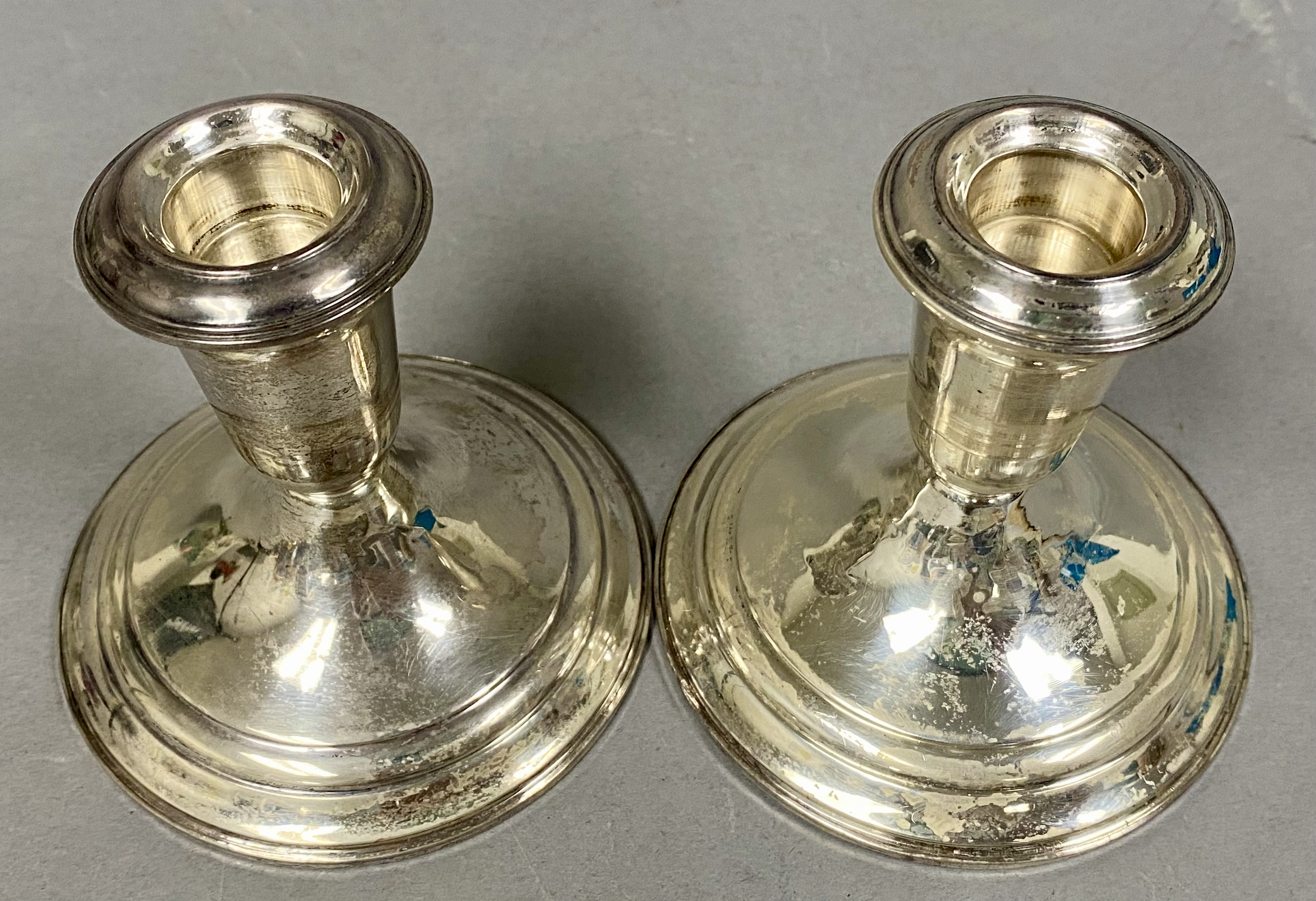 Duchin Creation Sterling Weighted Candlesticks