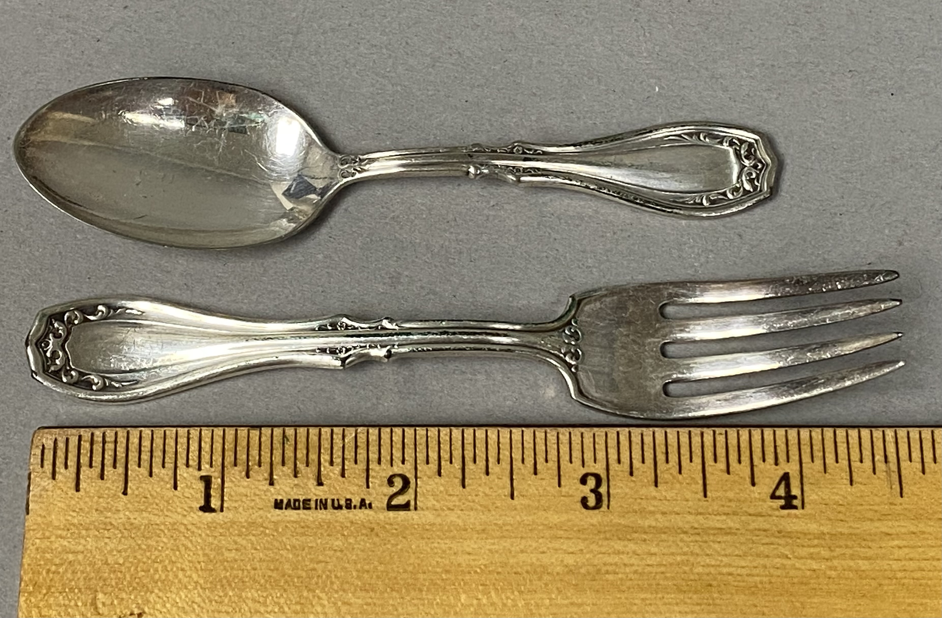 Gorham & Rogers Silver-Plated Baby Tableware