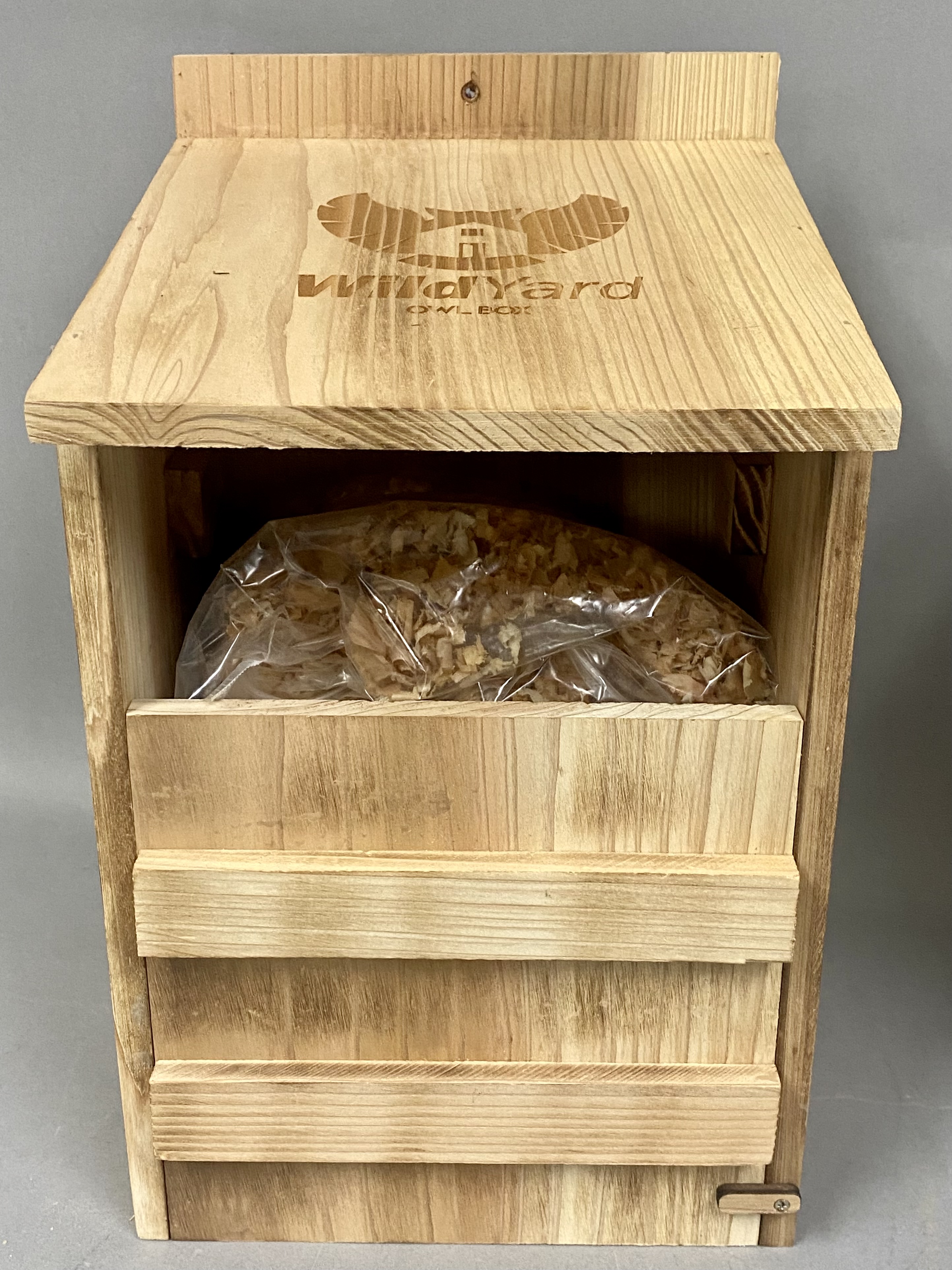 WildYard Cedar Prebuilt Owl Nesting Box