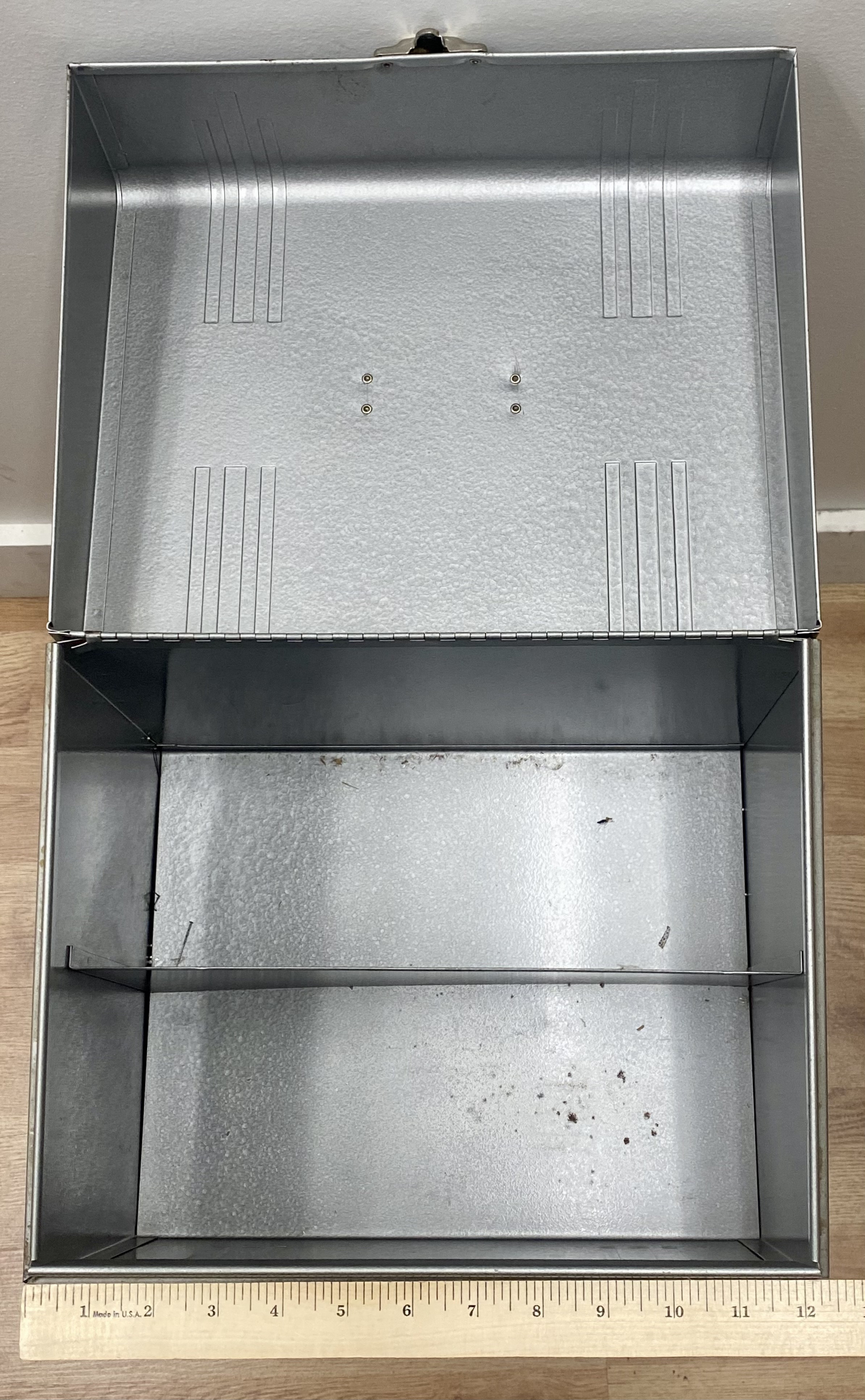 Hammered Steel Multi-Drawer Storage Cabinet