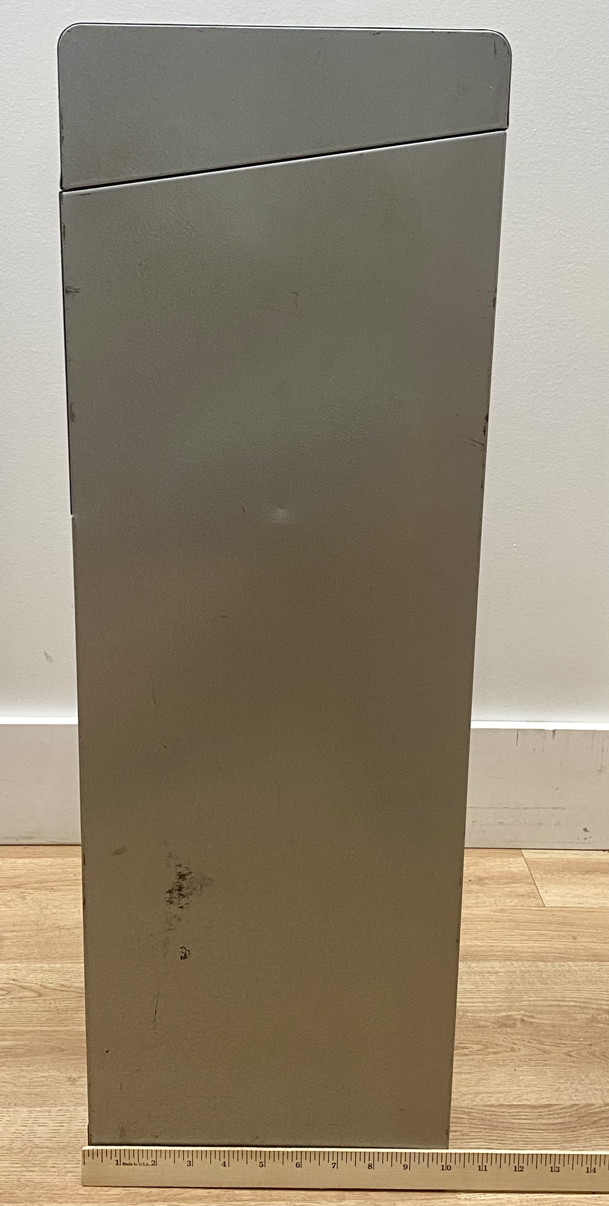 Hammered Steel Multi-Drawer Storage Cabinet
