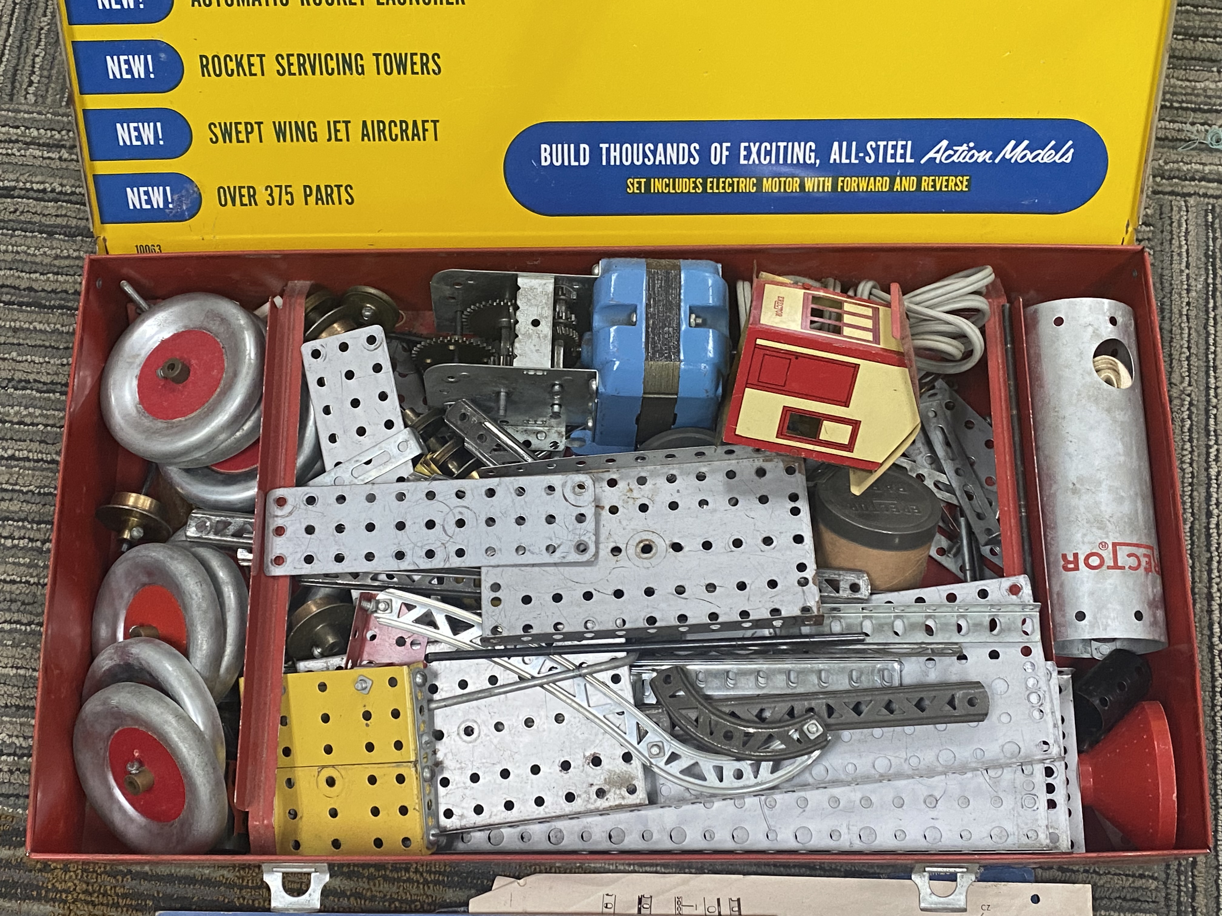 Gilbert Steel No. 10063 Action Conveyor Erector Set