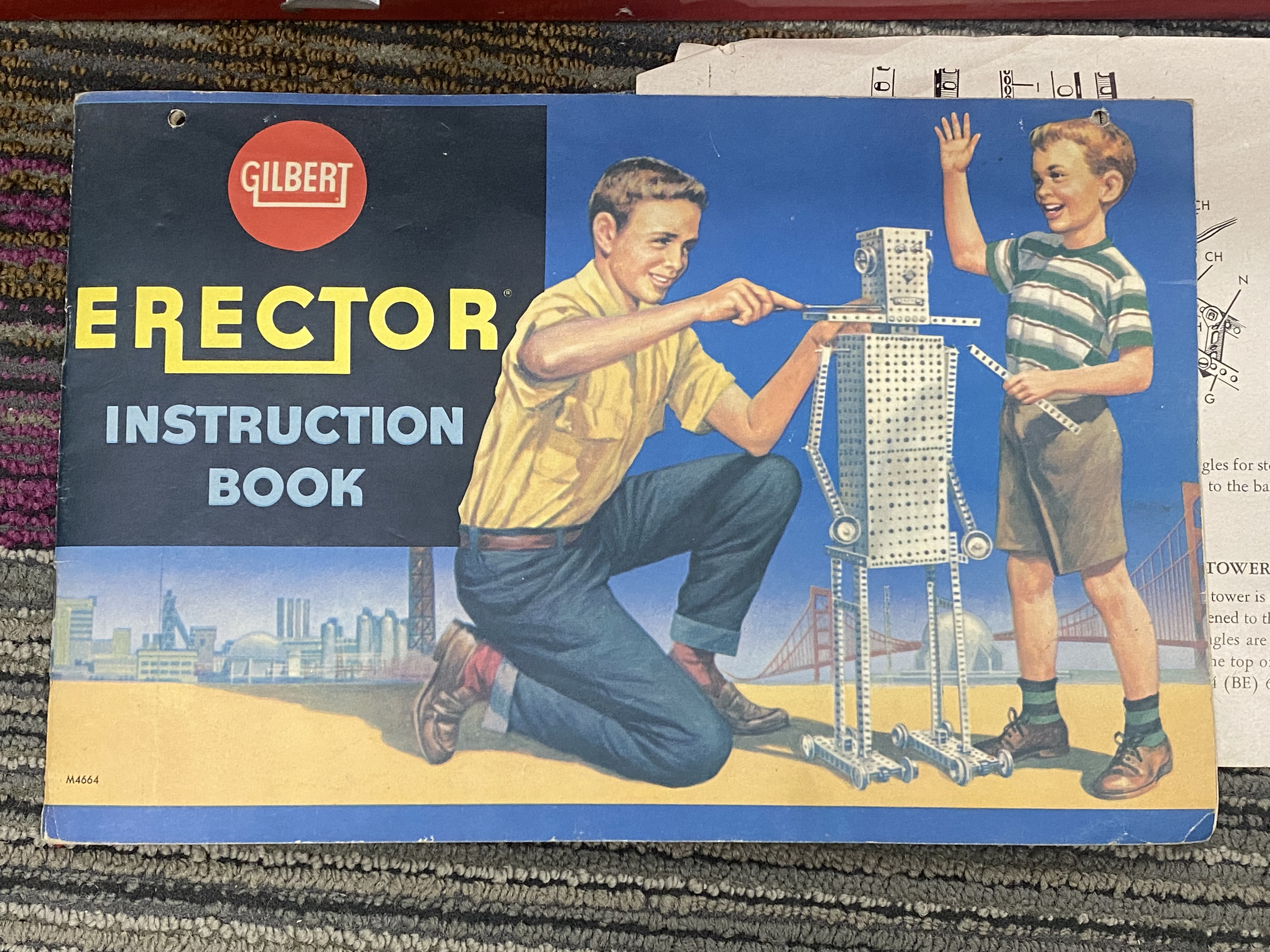 Gilbert Steel No. 10063 Action Conveyor Erector Set