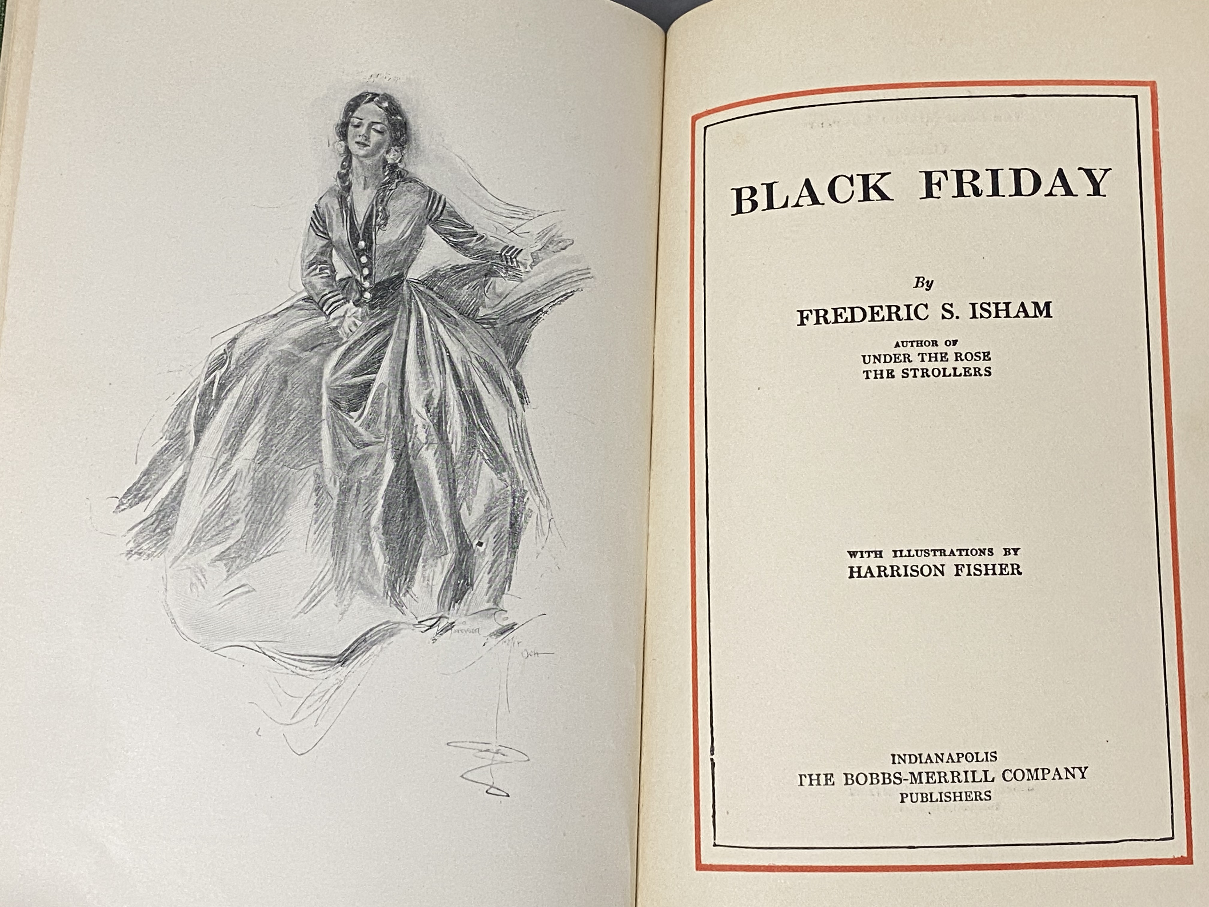 5 Early 20th Century Decorative Fiction Books