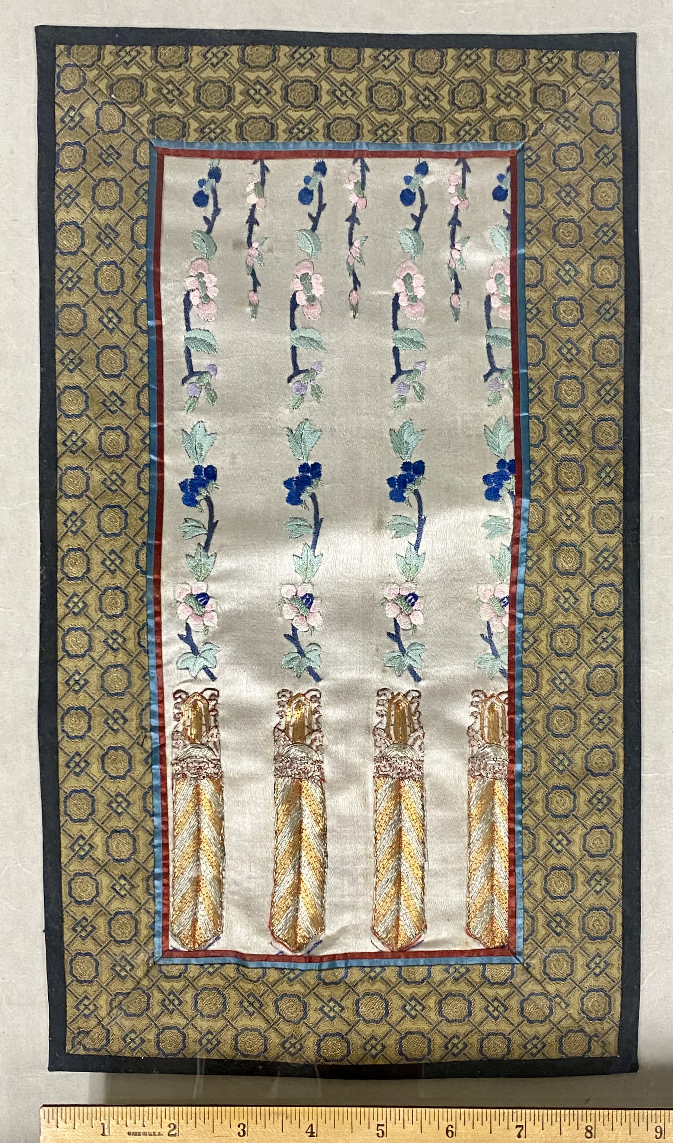 Chinese Silk Embroidered Sleeve Band