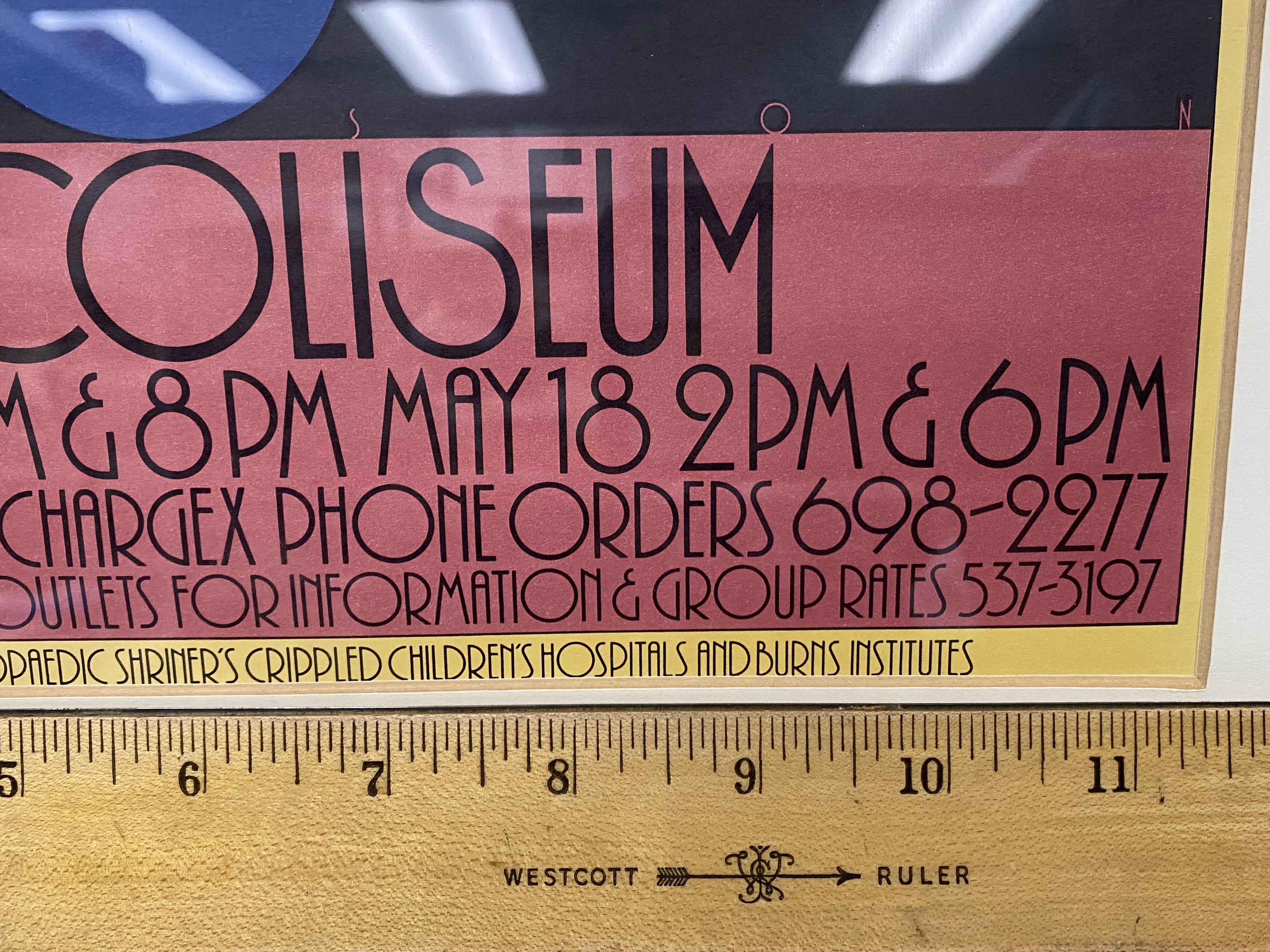 Dimson Shrine Circus CNE Coliseum Framed Poster