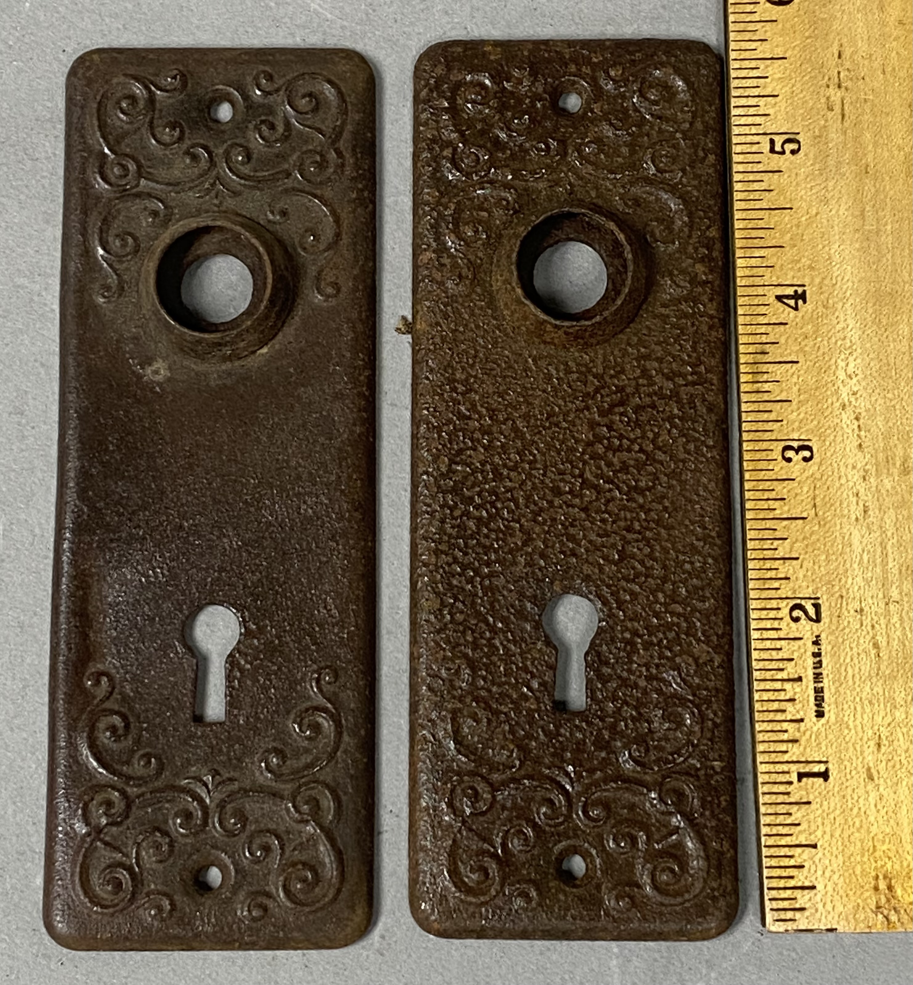 Kohler's Wood Cigar Box & Cast Iron Hardware