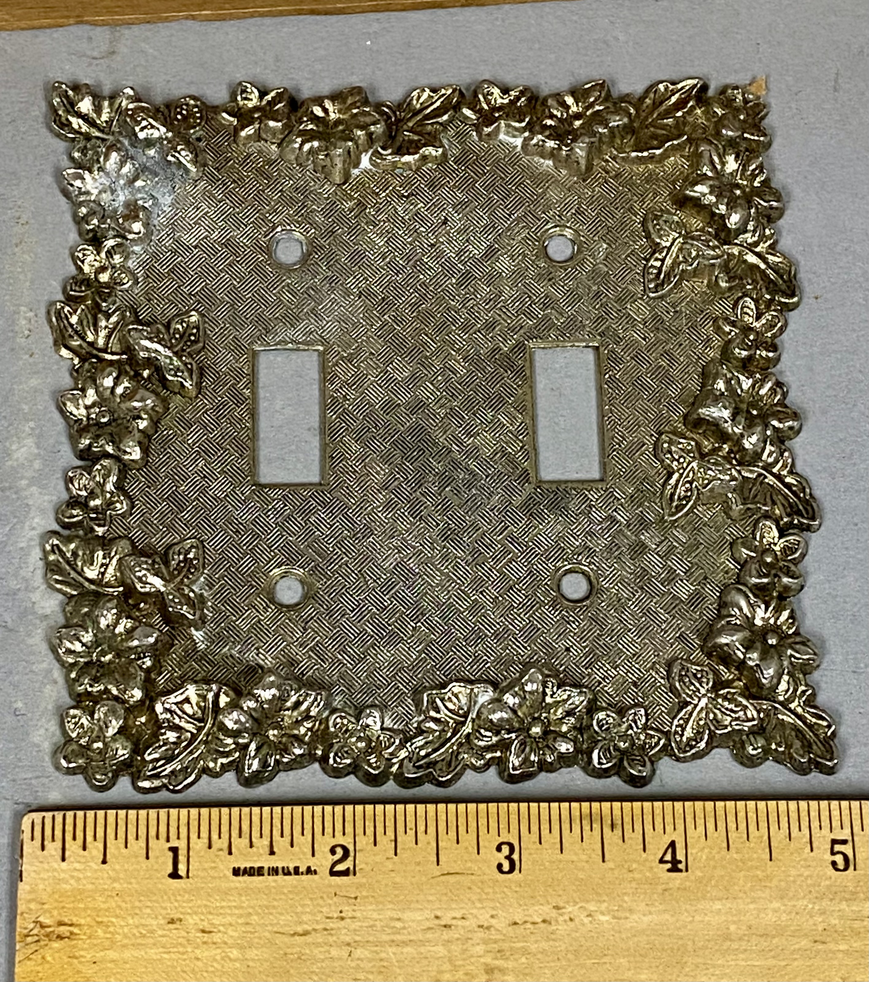 Kohler's Wood Cigar Box & Cast Iron Hardware
