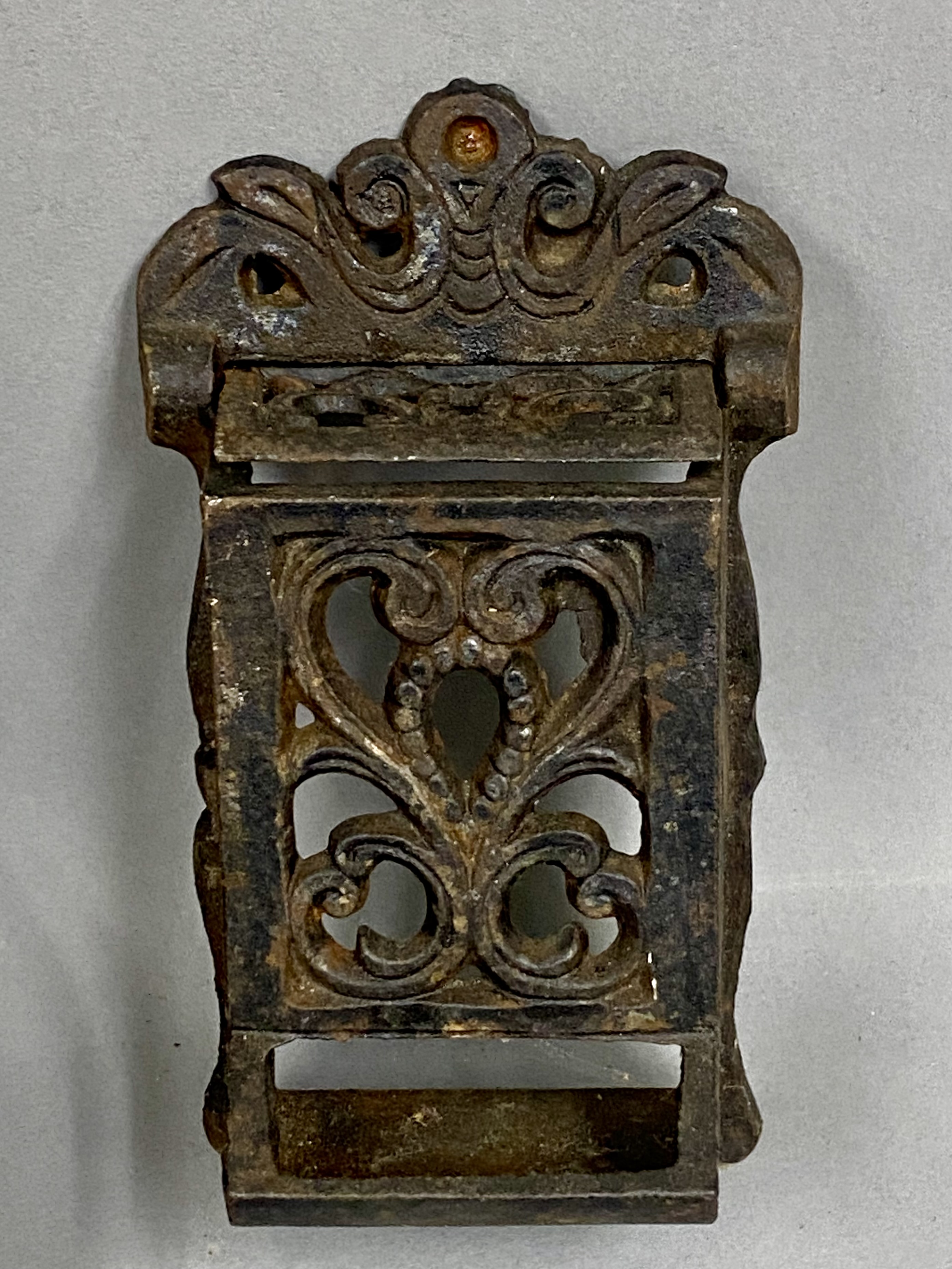Kohler's Wood Cigar Box & Cast Iron Hardware