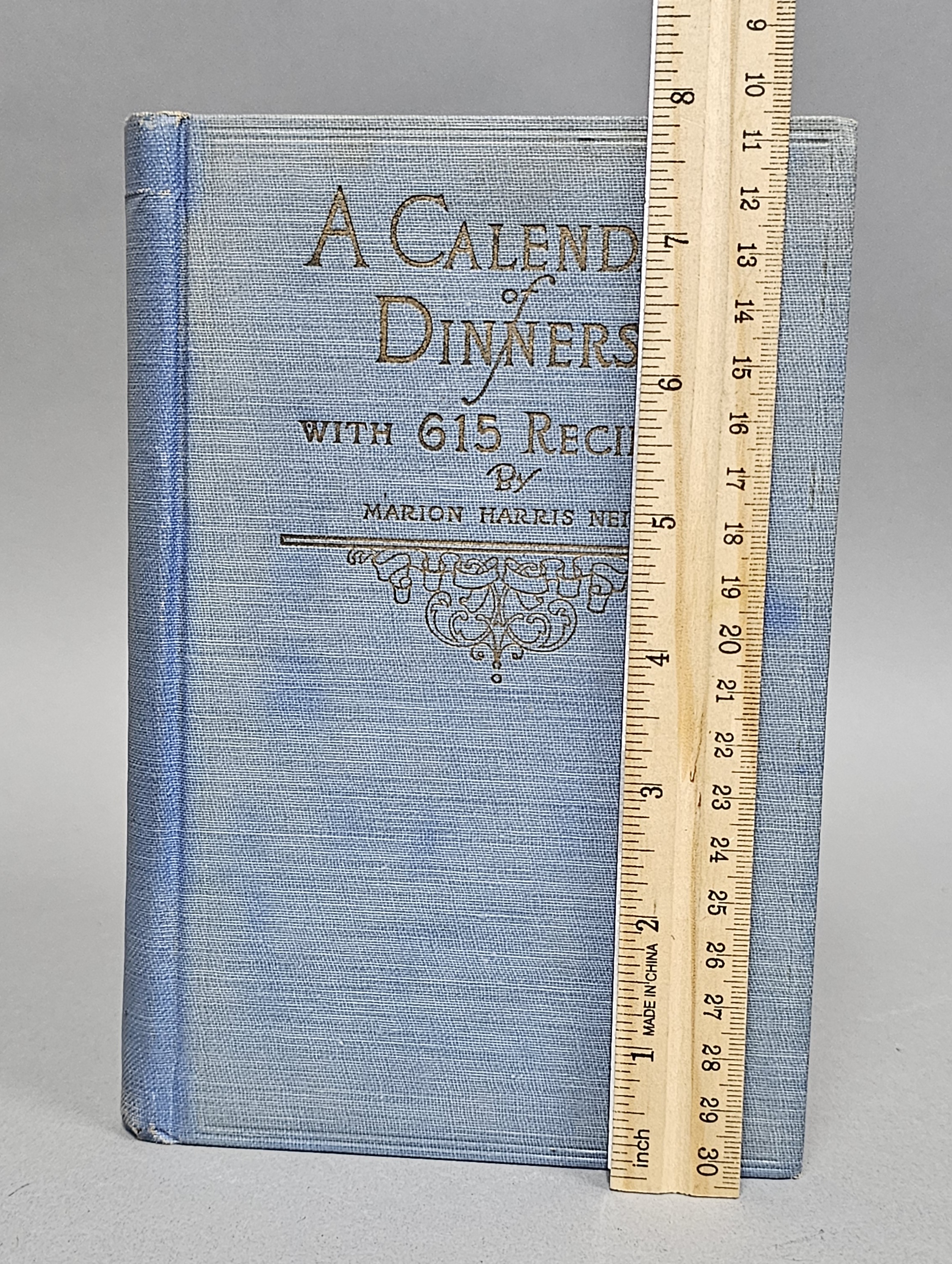 Neil A Calendar of Dinners Cookbook