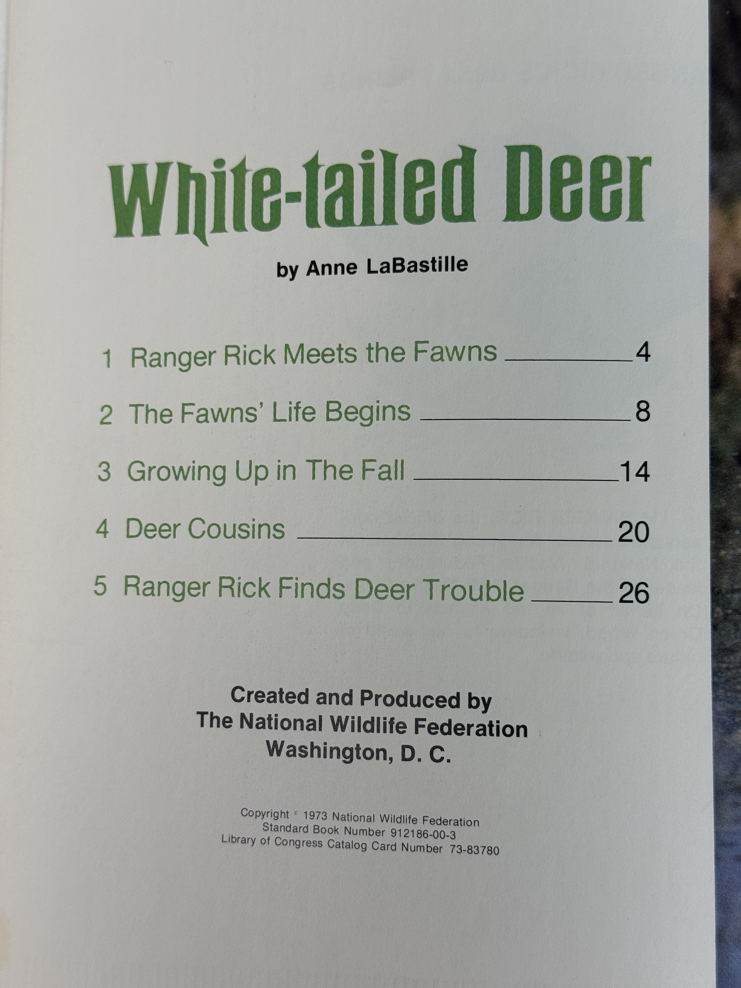 1973 Ranger Rick's Best Friends Books