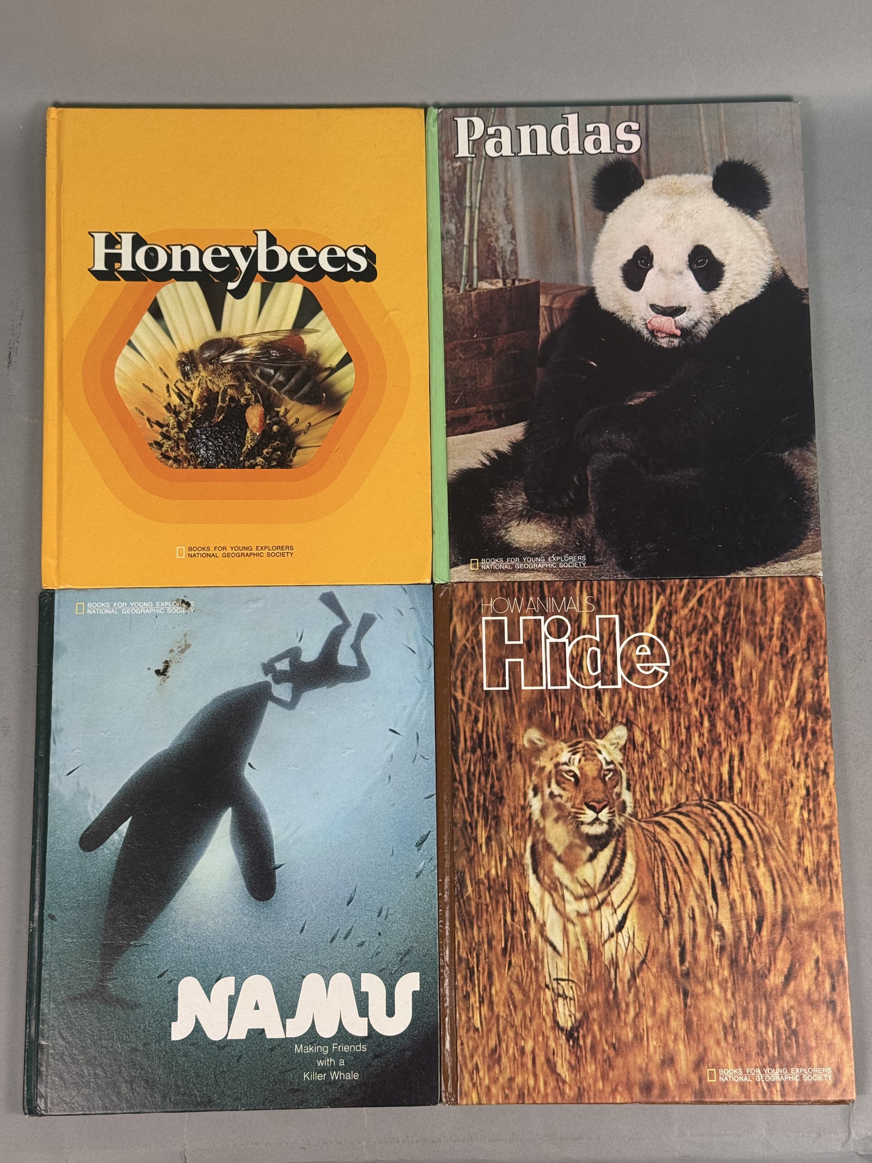 National Geographic Society 1973 Young Explorers Books