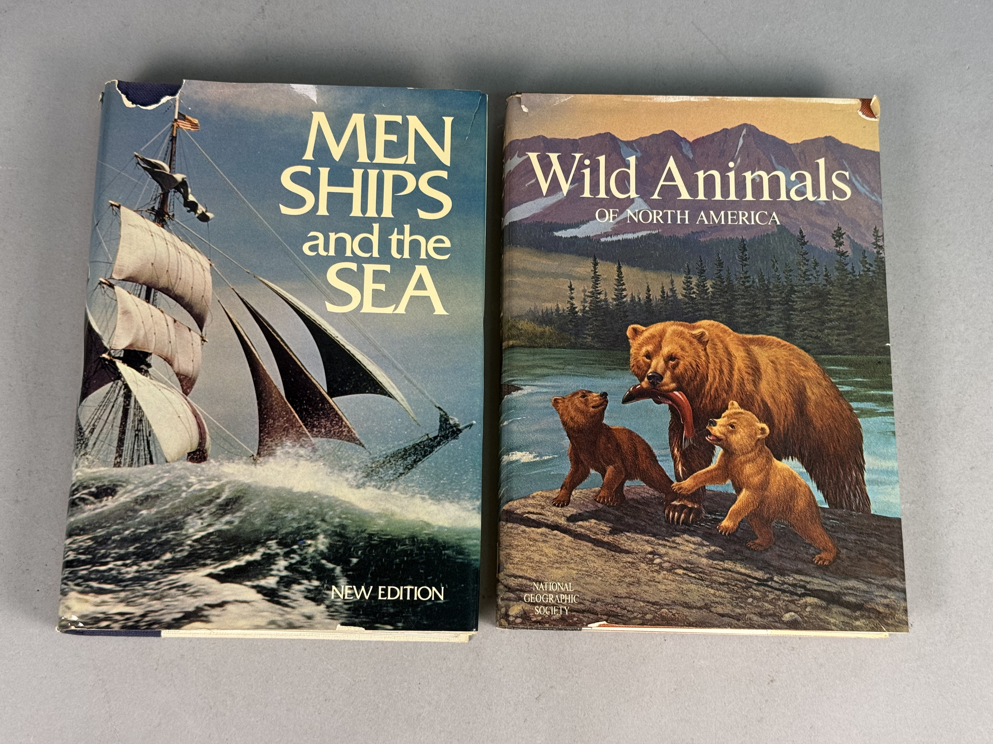 National Geographic Society Vintage Hardcover Books
