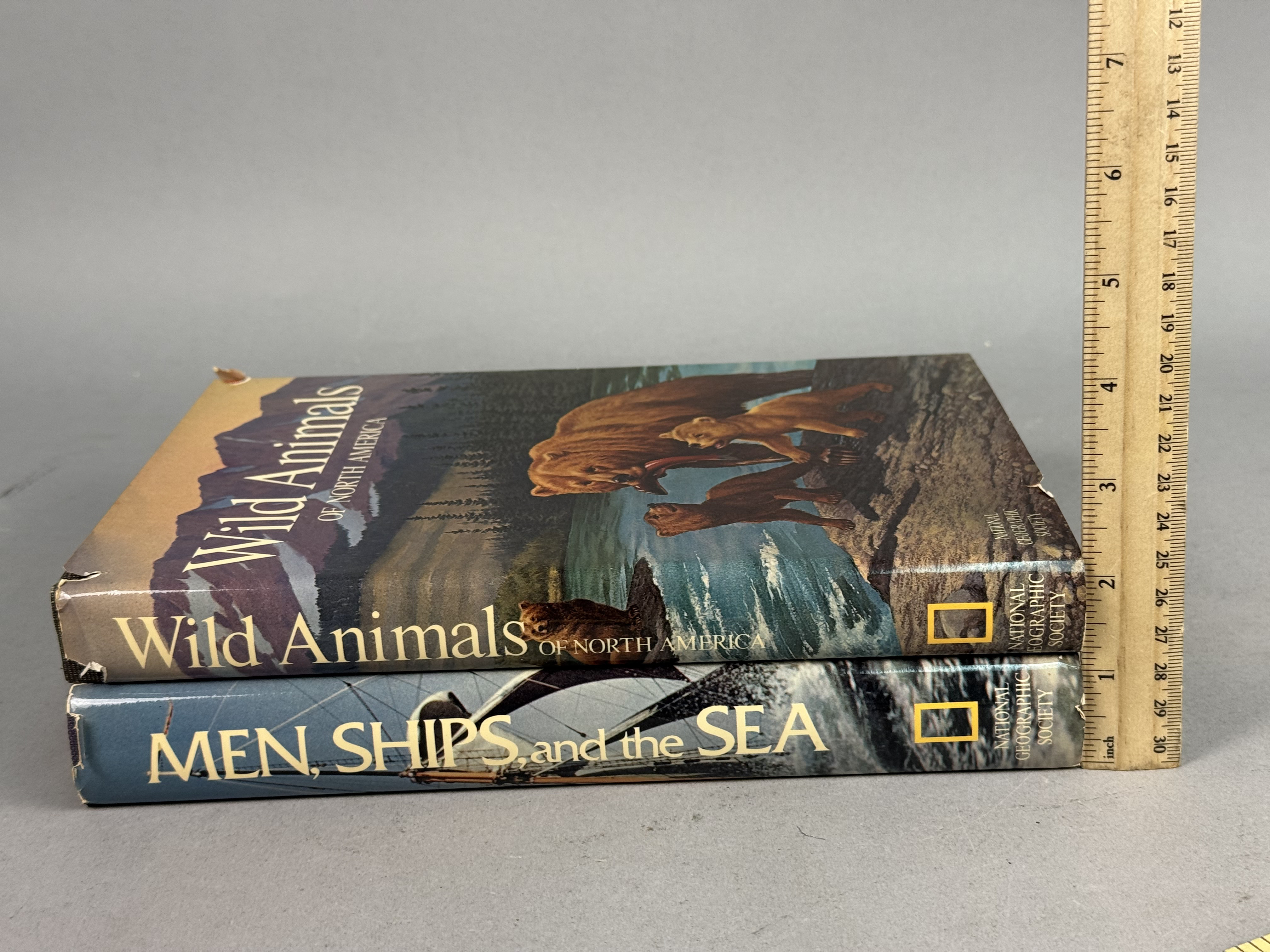 National Geographic Society Vintage Hardcover Books