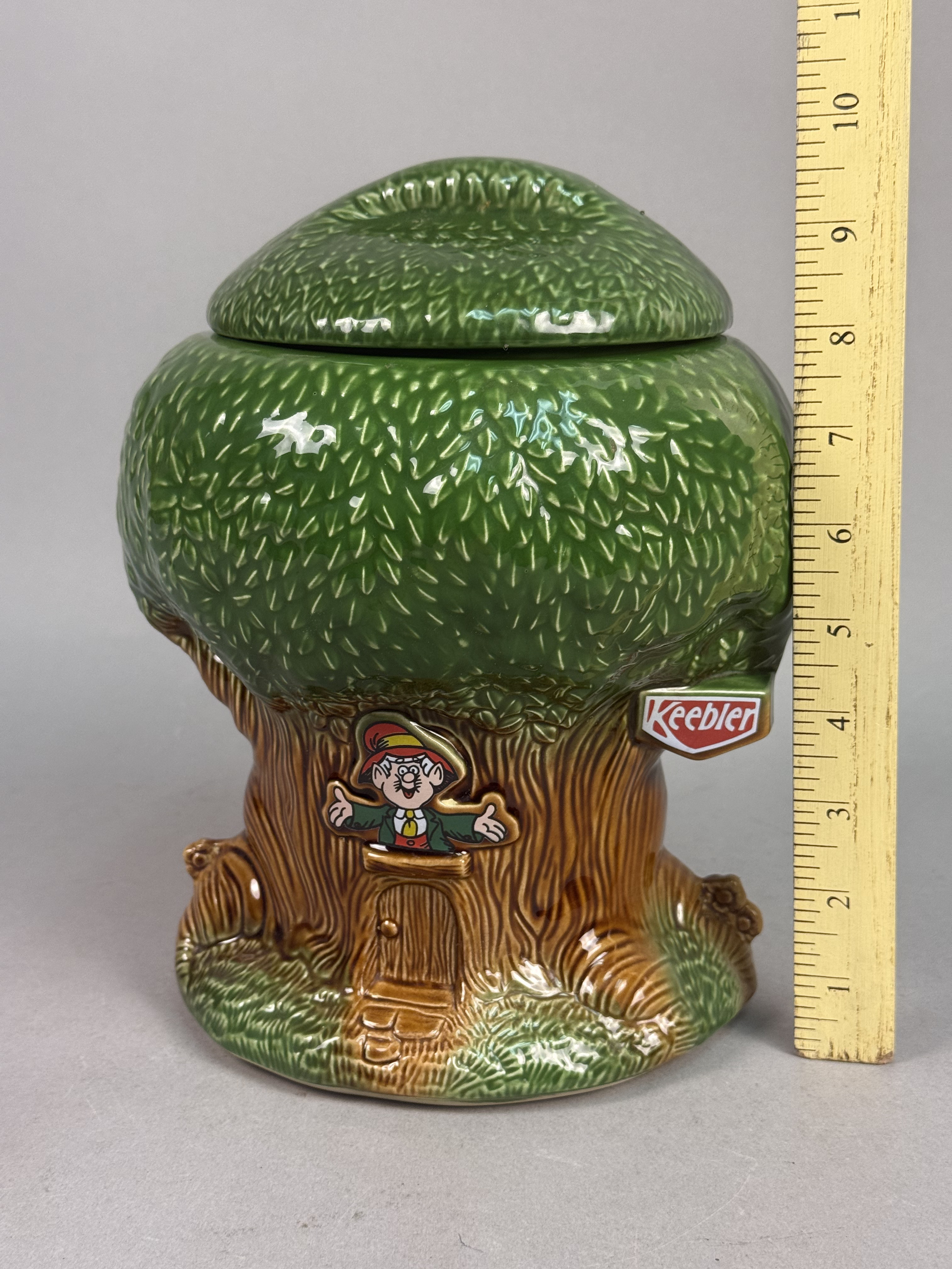 Keebler Ceramic Treehouse Cookie Jar