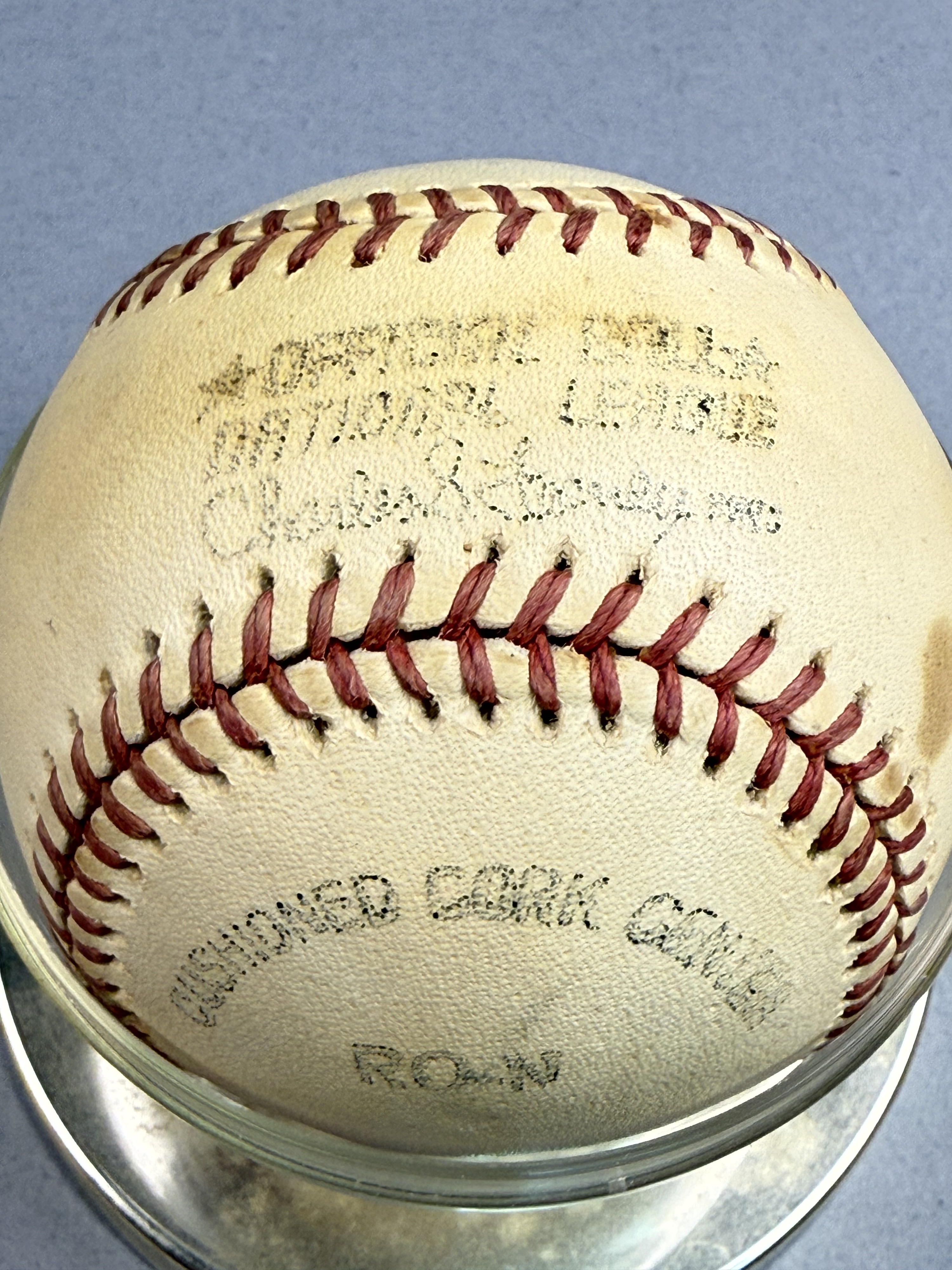 Hank Aaron Signed Official National League Baseball