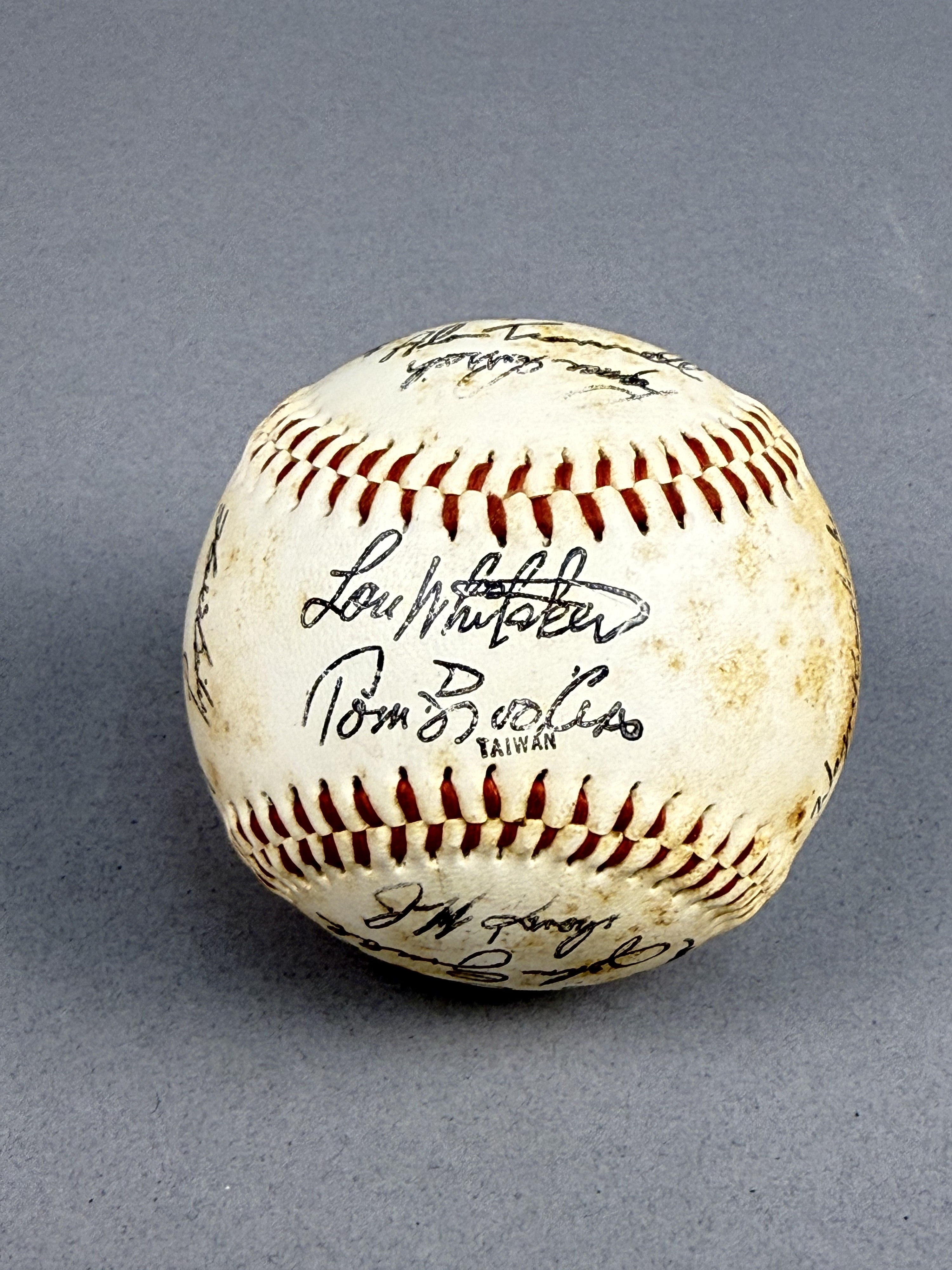 Detroit Tigers 1983 Multi-Signed Baseball